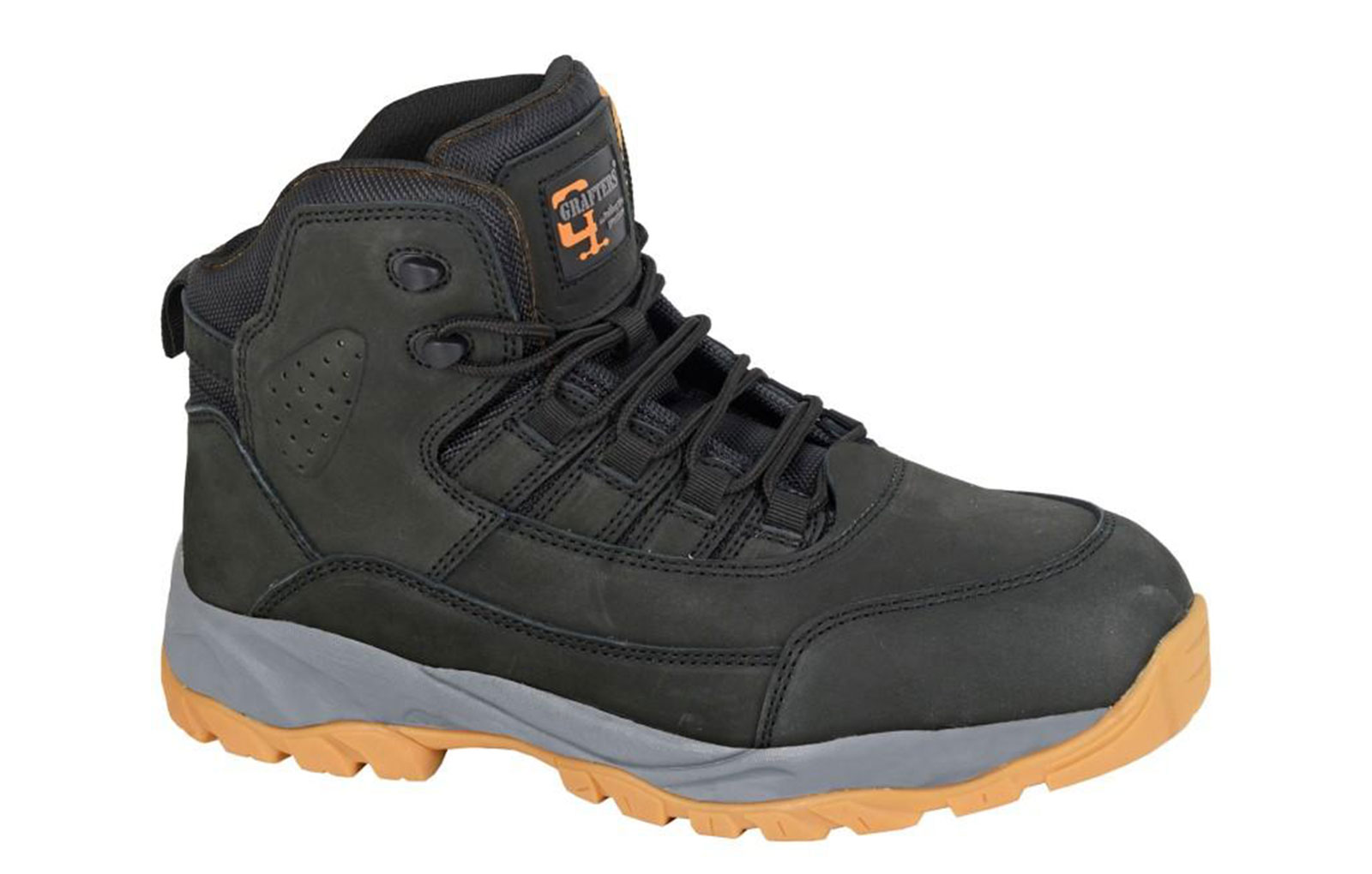 Grafters Johnson Men's Safety Boots | Safety Boots  | Black  | UK Size 11