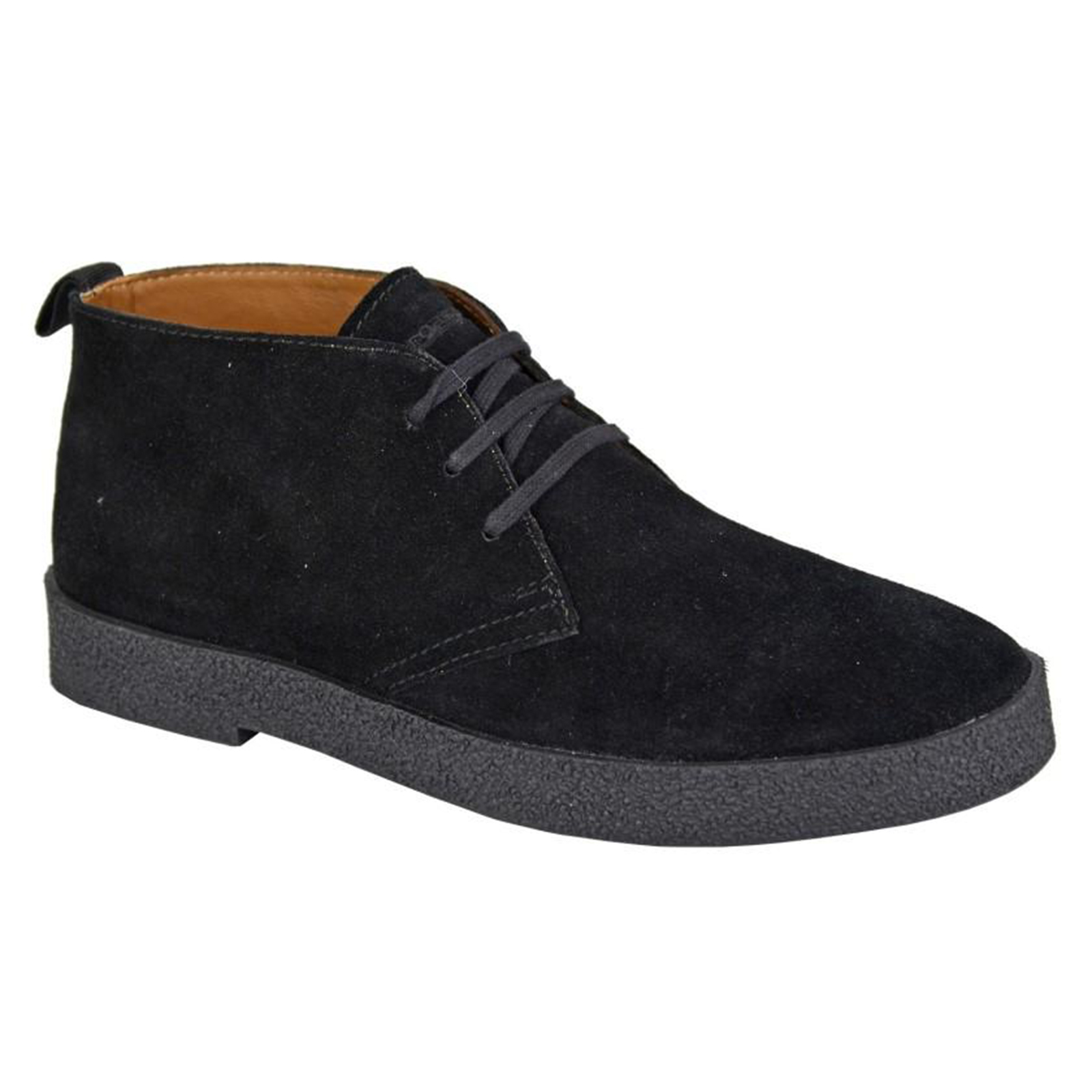 Roamers Revolver Men's Desert Boots | Boots  | Black  | UK Size 11