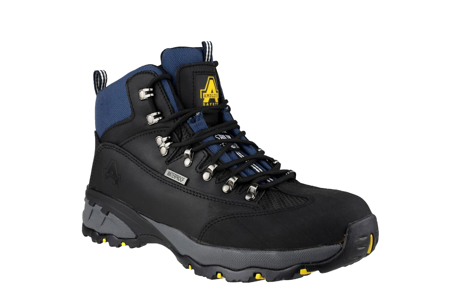 Amblers Fs161 Waterproof Safety Boot Men's | Safety Boots  | Black  | UK Size 8