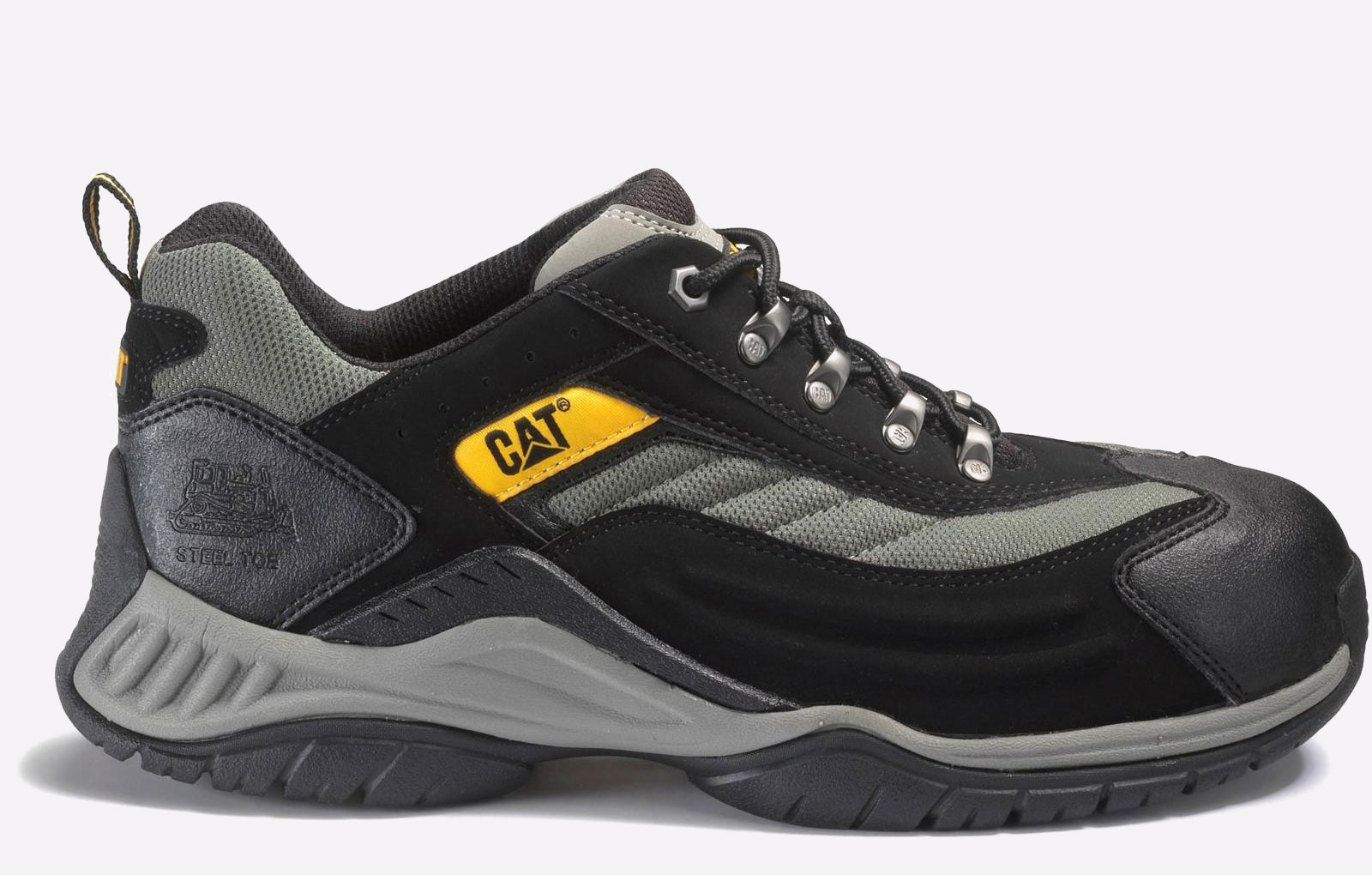 Caterpillar Moor Safety Leather Trainer Mens - GRD-10928-12208-08