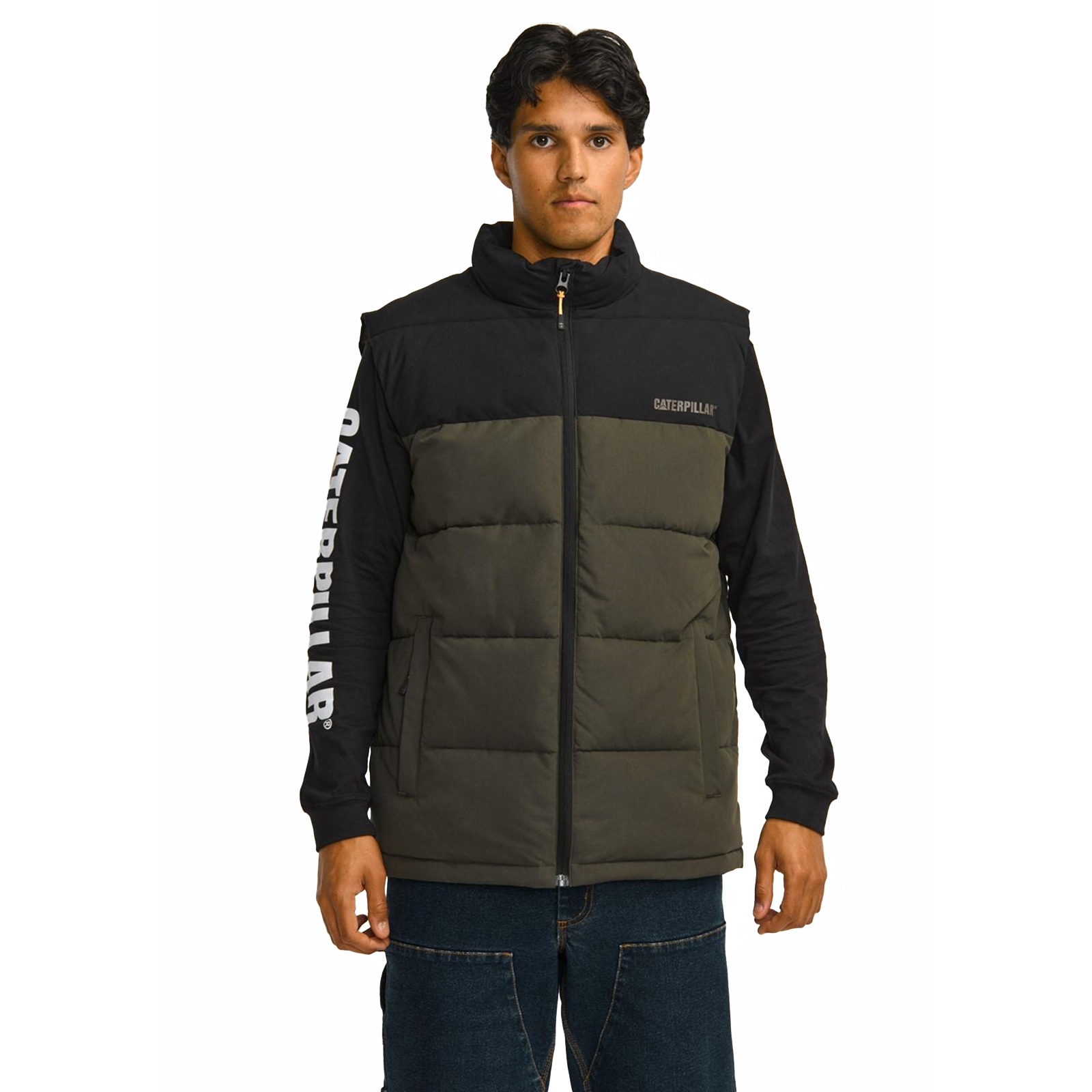 Caterpillar Arctic Zone Men's Vest Men's Trainers, Size XXL In Moss