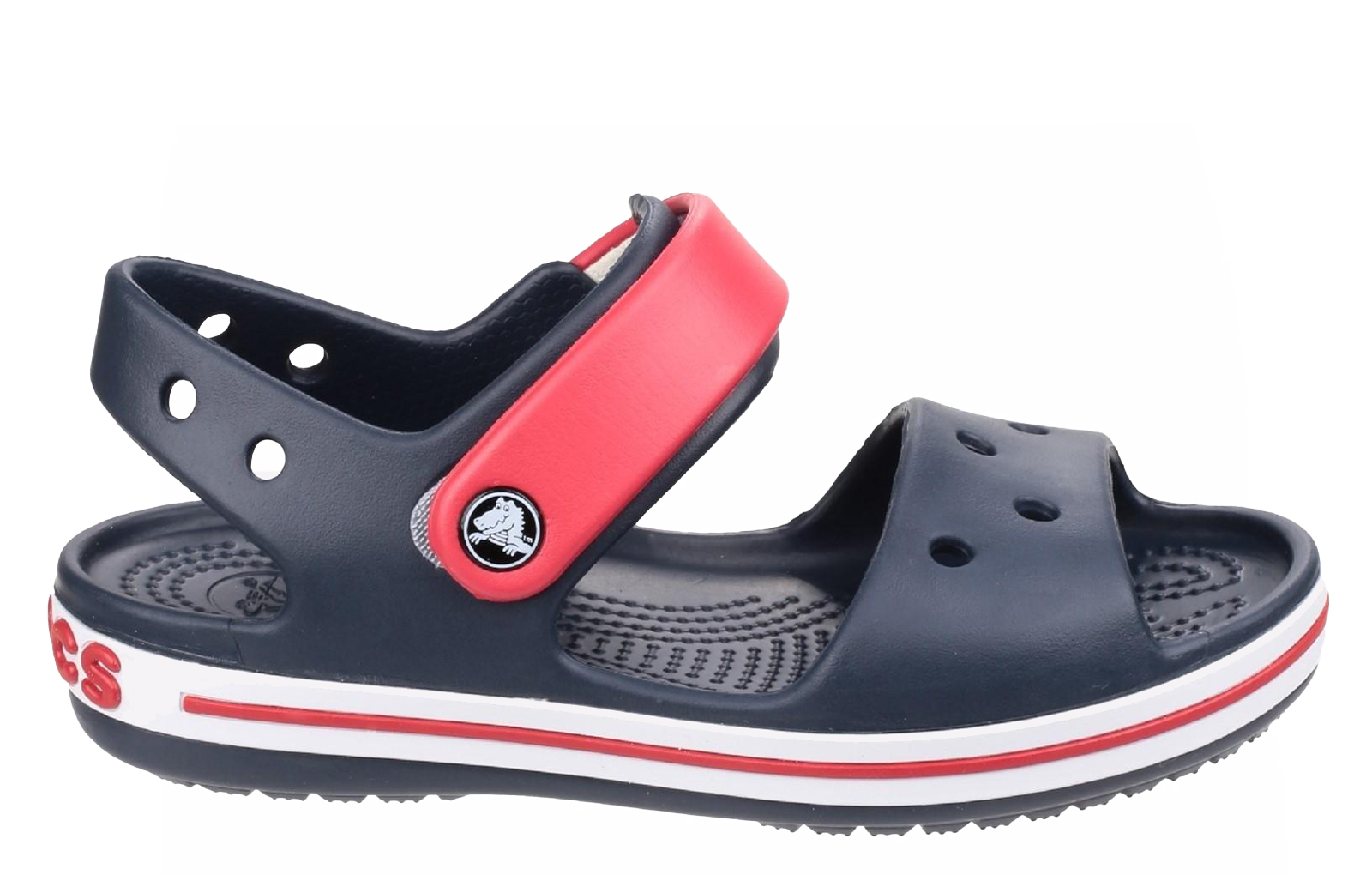 Crocs Crocband Kids | Sandals  | Navy / Red / White  | UK Size 4