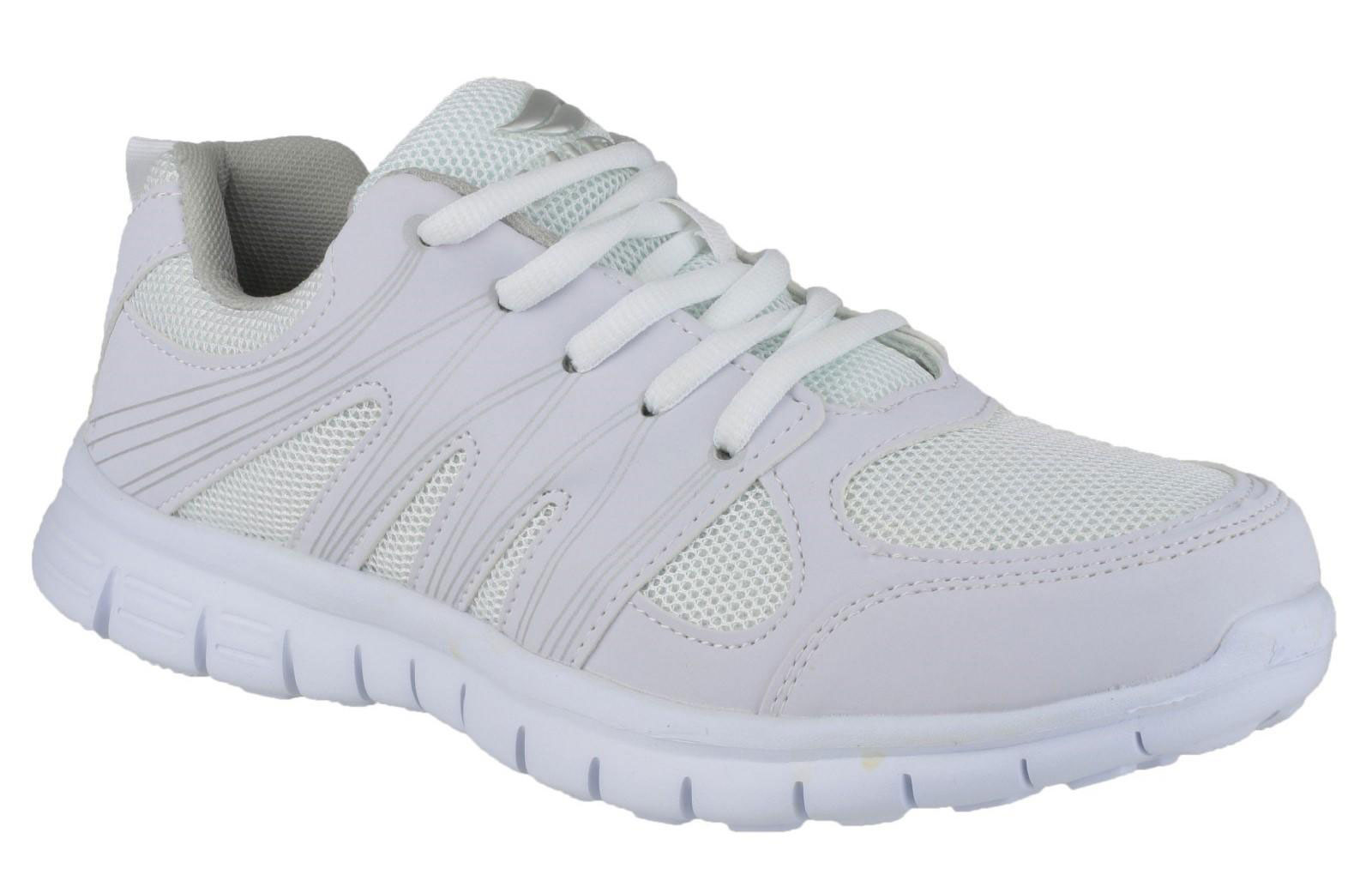 Mirak Milos Lace Sports Trainer Men's Trainers, Size 11 In White