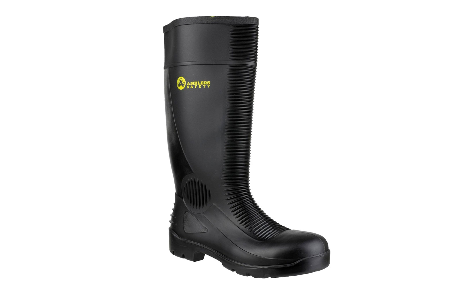 Amblers Fs100 Waterproof Safety Wellingtons Men's | Safety Boots  | Black  | UK Size 12