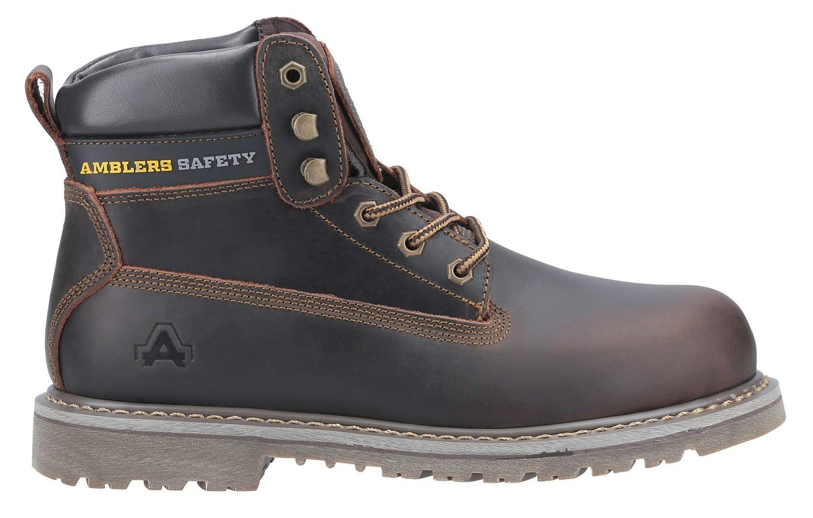 Amblers Safety Fs164 Industrial Safety Boots Men's | Safety Boots  | Brown  | UK Size 9