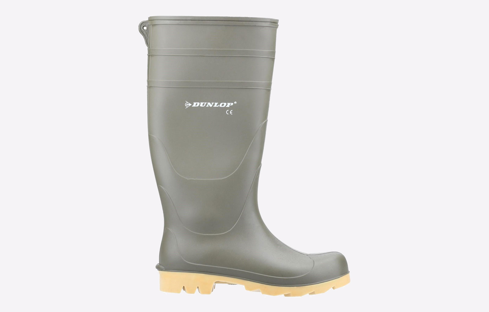 Dunlop Universal Wellington Men's | Safety Boots  | Green  | UK Size 11
