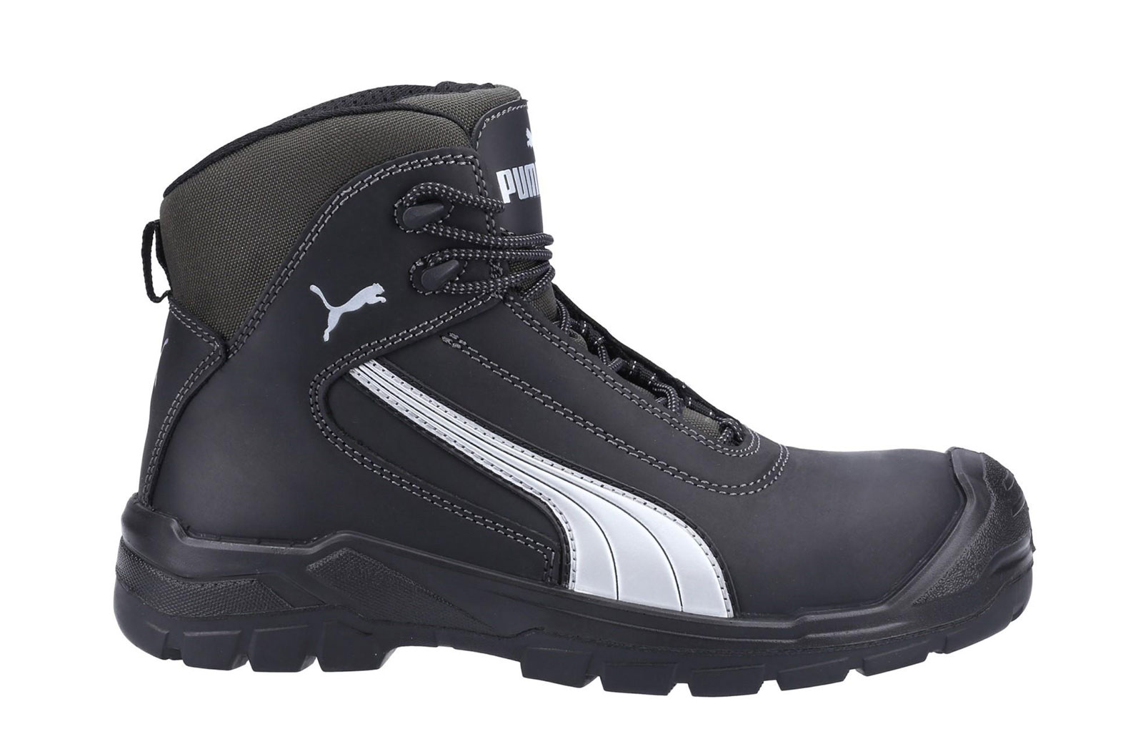 Puma Safety Cascades Mid S3 Safety Boot Men's | Safety Boots  | Black  | UK Size 13