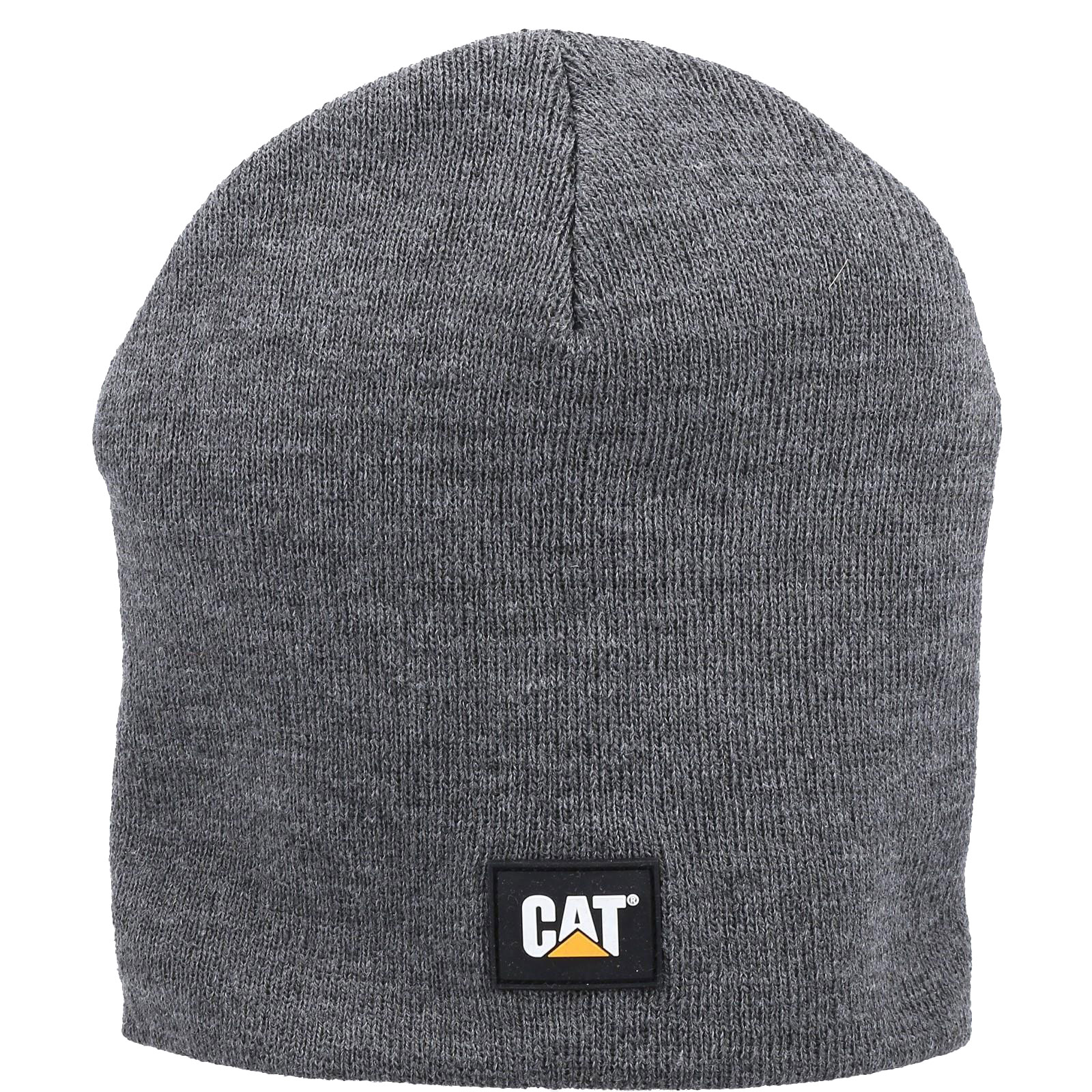 Caterpillar Logo Knit Cap Men's Trainers, Size One Size In Dark Grey