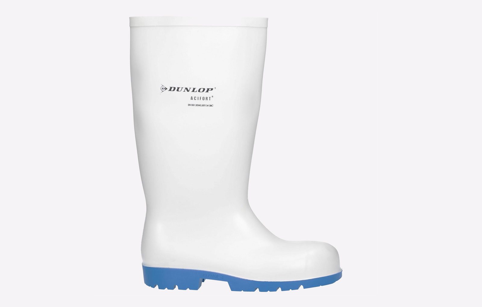 Dunlop Acifort Classic+ Waterproof Safety Wellington Men's | Safety Boots  | White  | UK Size 6.5