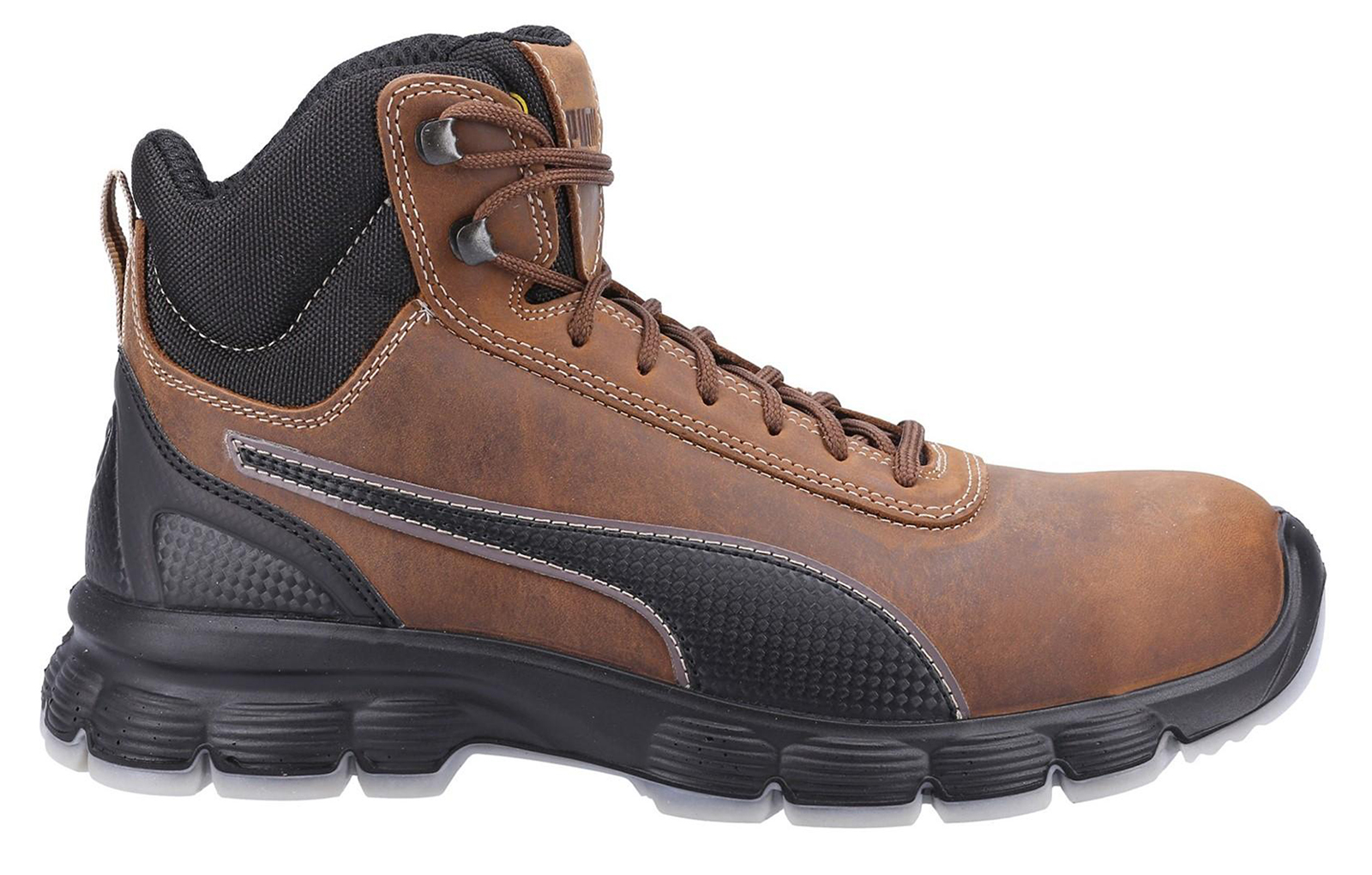 Puma Condor Mid Safety Boots Men's | Safety Footwear  | Brown  | UK Size 12