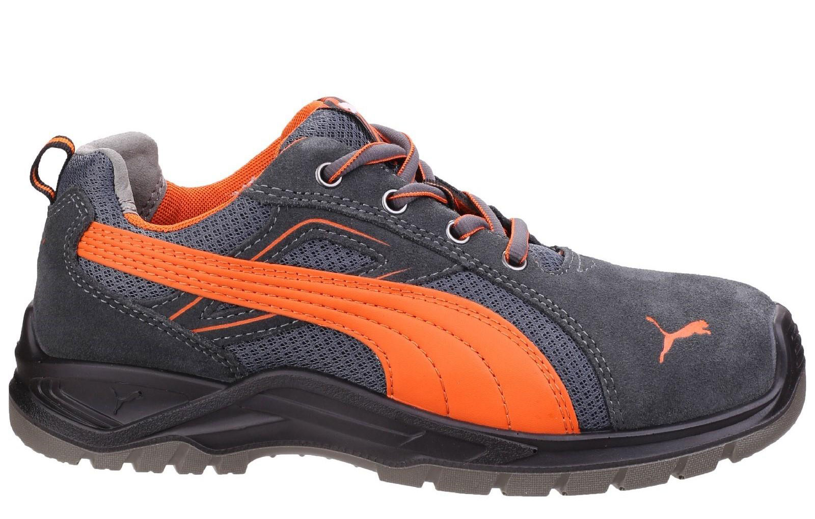 Puma Safety Omni Flash Low Safety Trainer Men's | Safety Footwear  | Orange  | UK Size 6.5