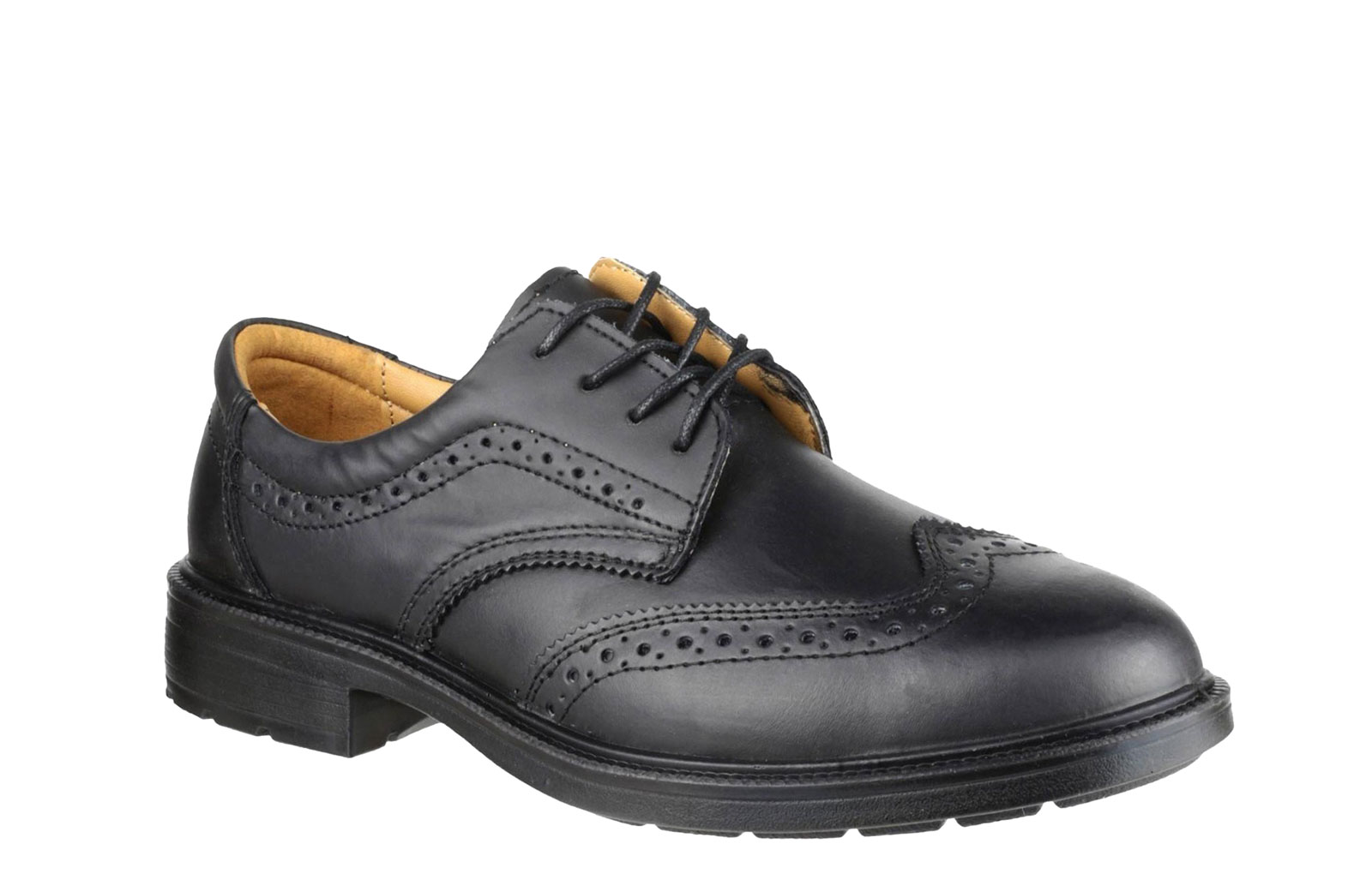 Amblers Fs44 Safety Brogue Men's | Safety Footwear  | Black  | UK Size 14