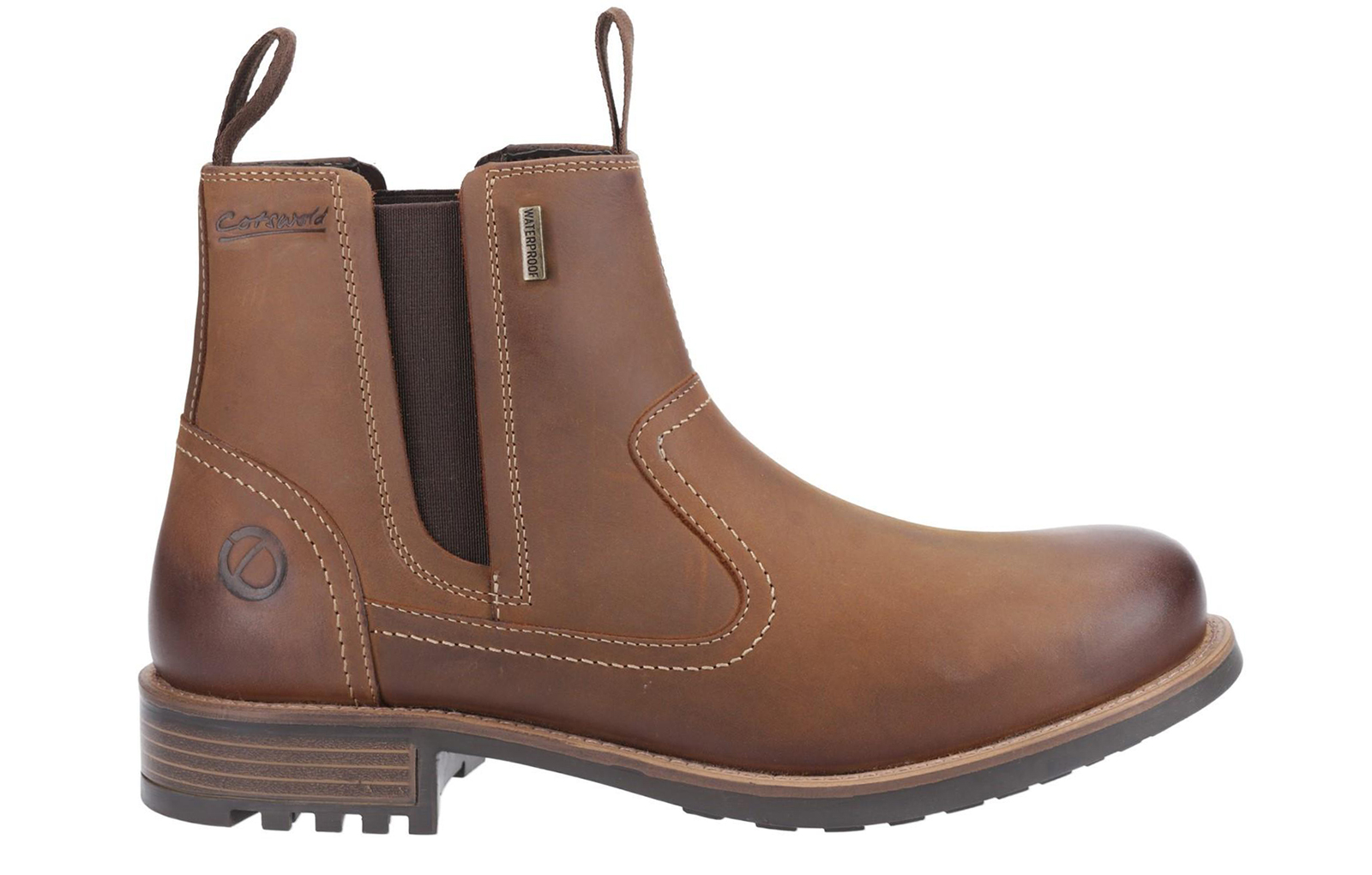 Cotswold Worcester Waterproof Men's Boots | Slip On Shoes  | Light Brown  | UK Size 8