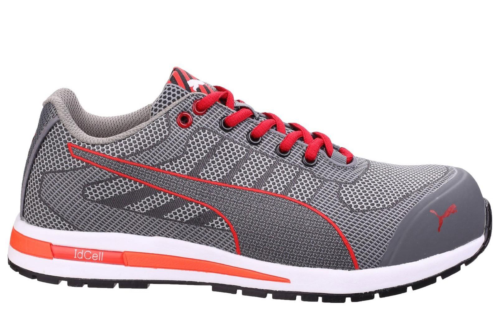 Puma Safety Xelerate Knit Low Trainer Men's | Safety Footwear  | Grey  | UK Size 6.5