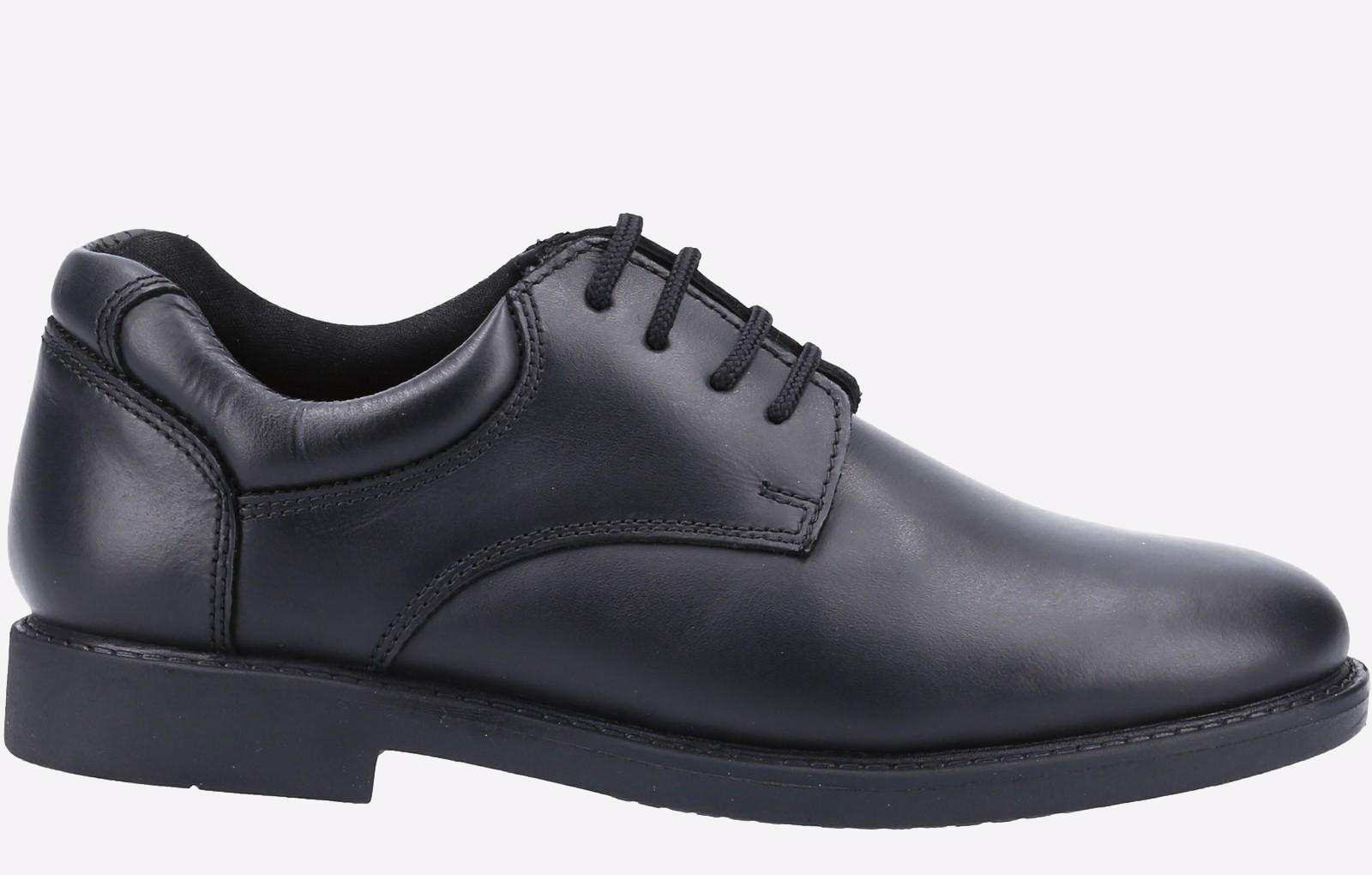 Hush Puppies Tim Kids Shoes | School Shoes  | Black  | UK Size 2.5