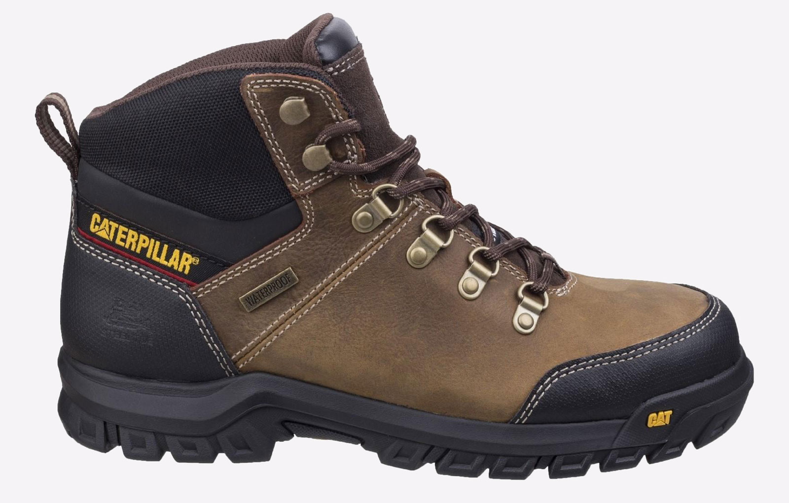 Caterpillar Framework Safety Boot Leather Mens - GRD-26947-45225-10