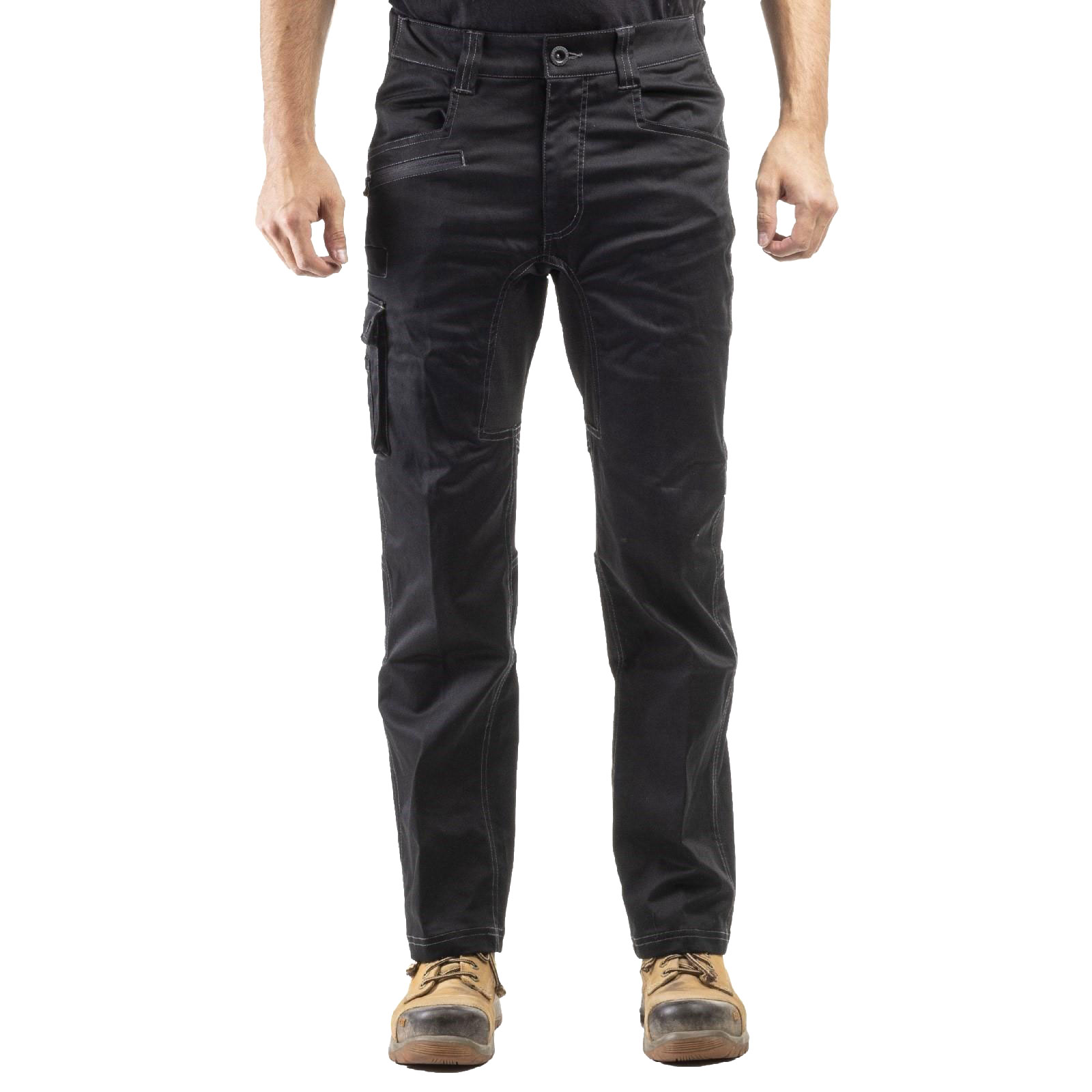 Caterpillar Operator Fx Trousers (Straight) Men's Size 40" In Black