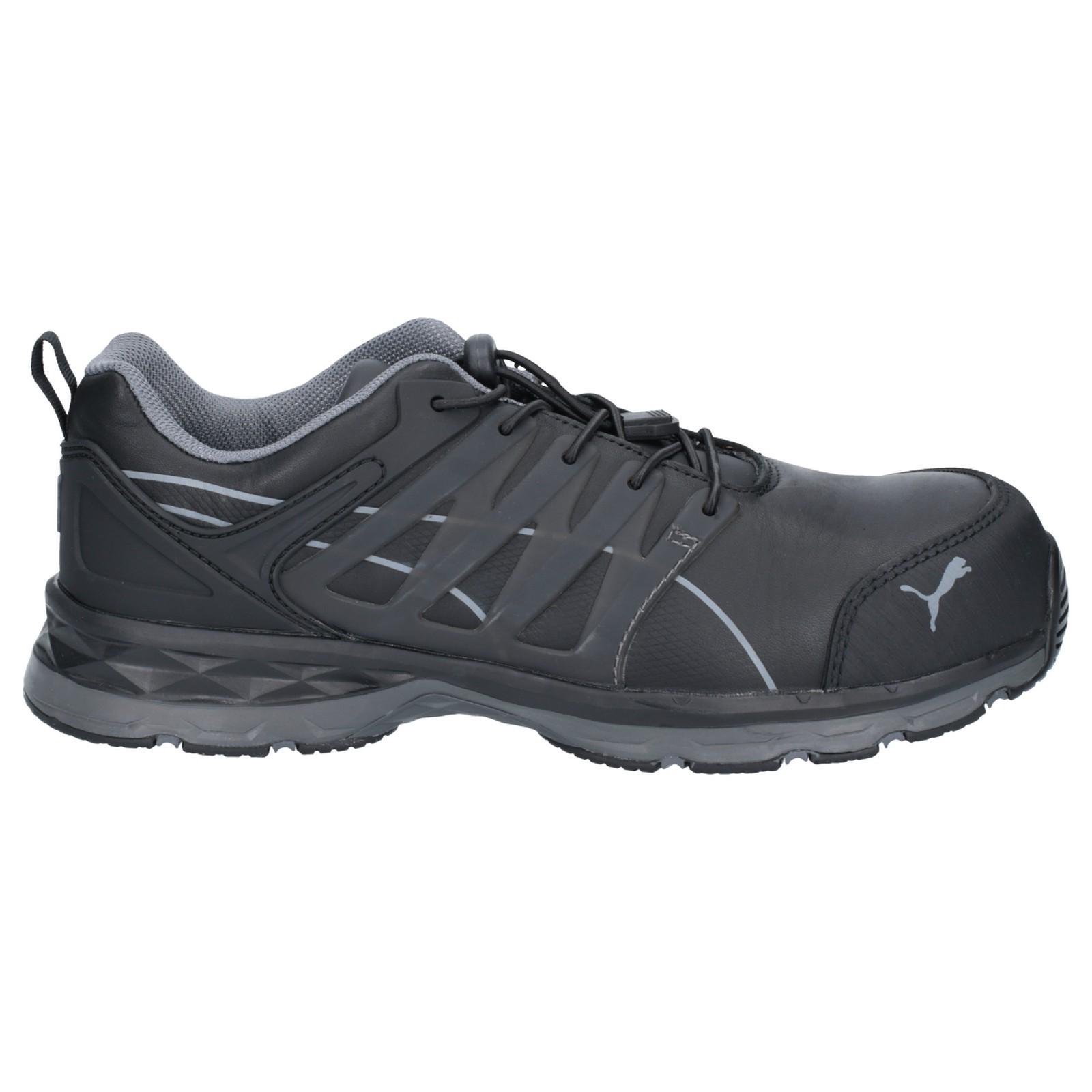 Puma Safety Velocity 2.0 Safety Shoes Men's Trainers, Size 8 In Black