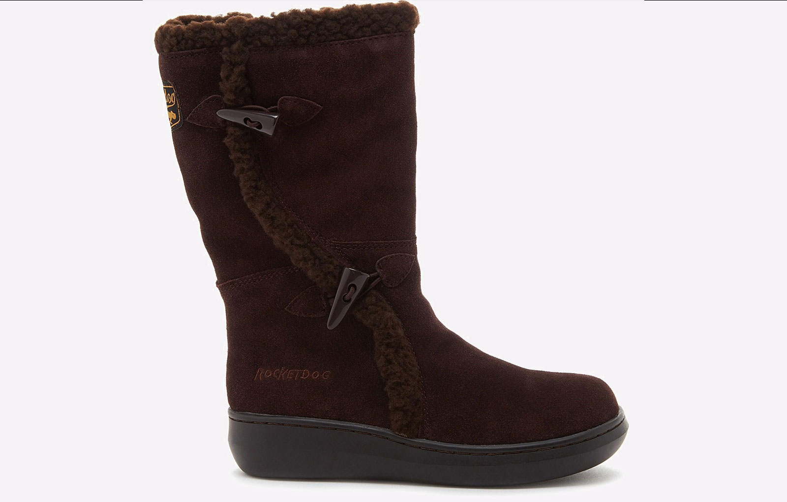 Rocket Dog Slope Mid-Calf Suede Winter Boot Womens - GRD-29581-50159-08