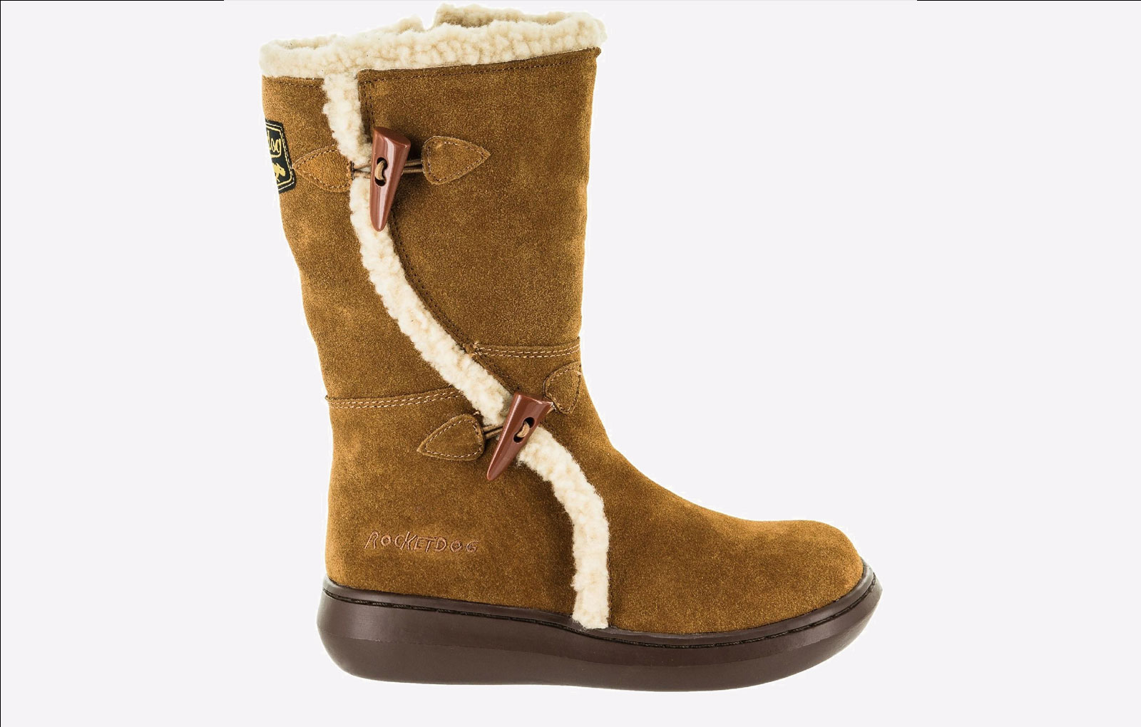 Rocket Dog Slope Mid-Calf Suede Winter Boot Womens - GRD-29581-50160-08