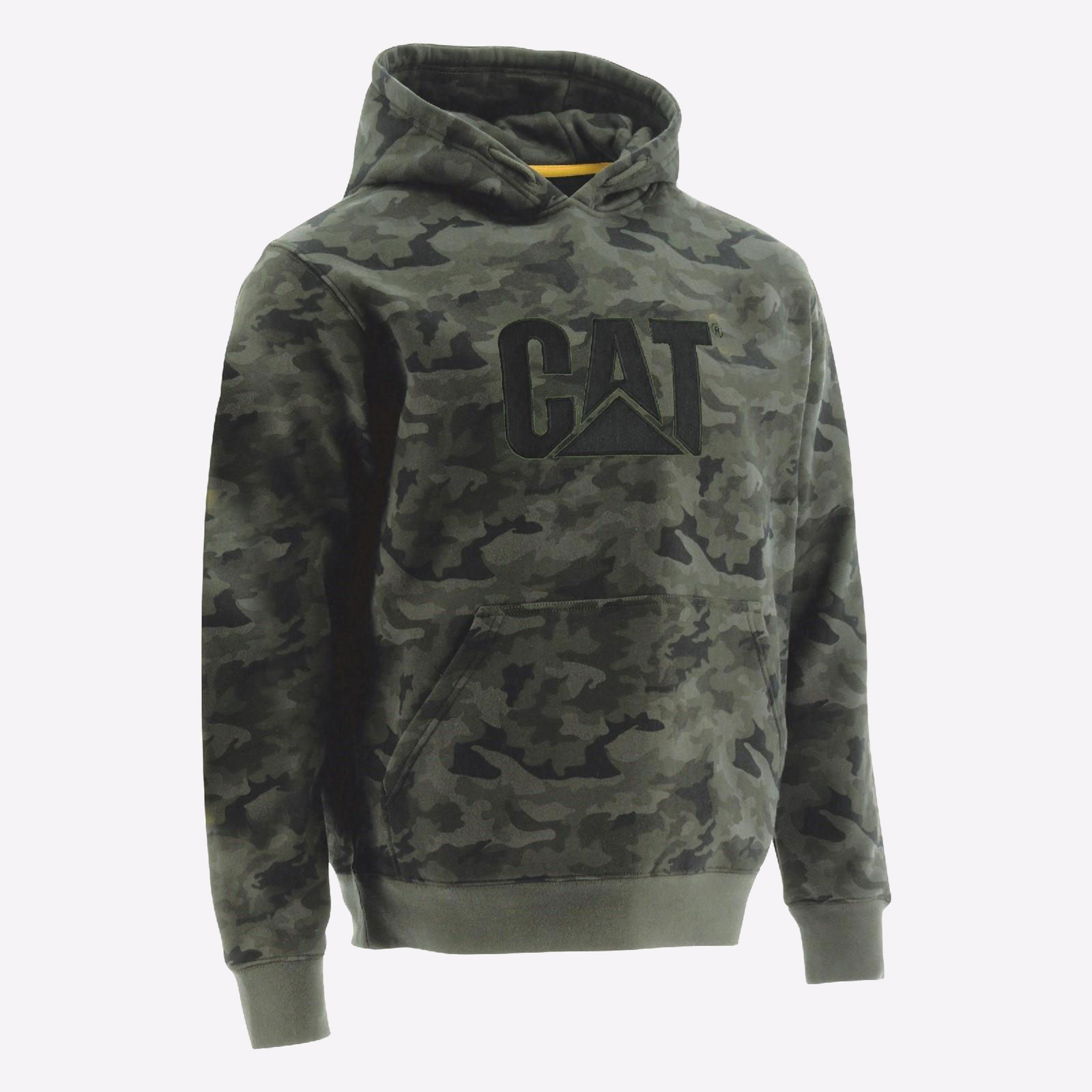 Caterpillar Trademark Hooded Sweatshirt Mens - GRD-30715-52475-09