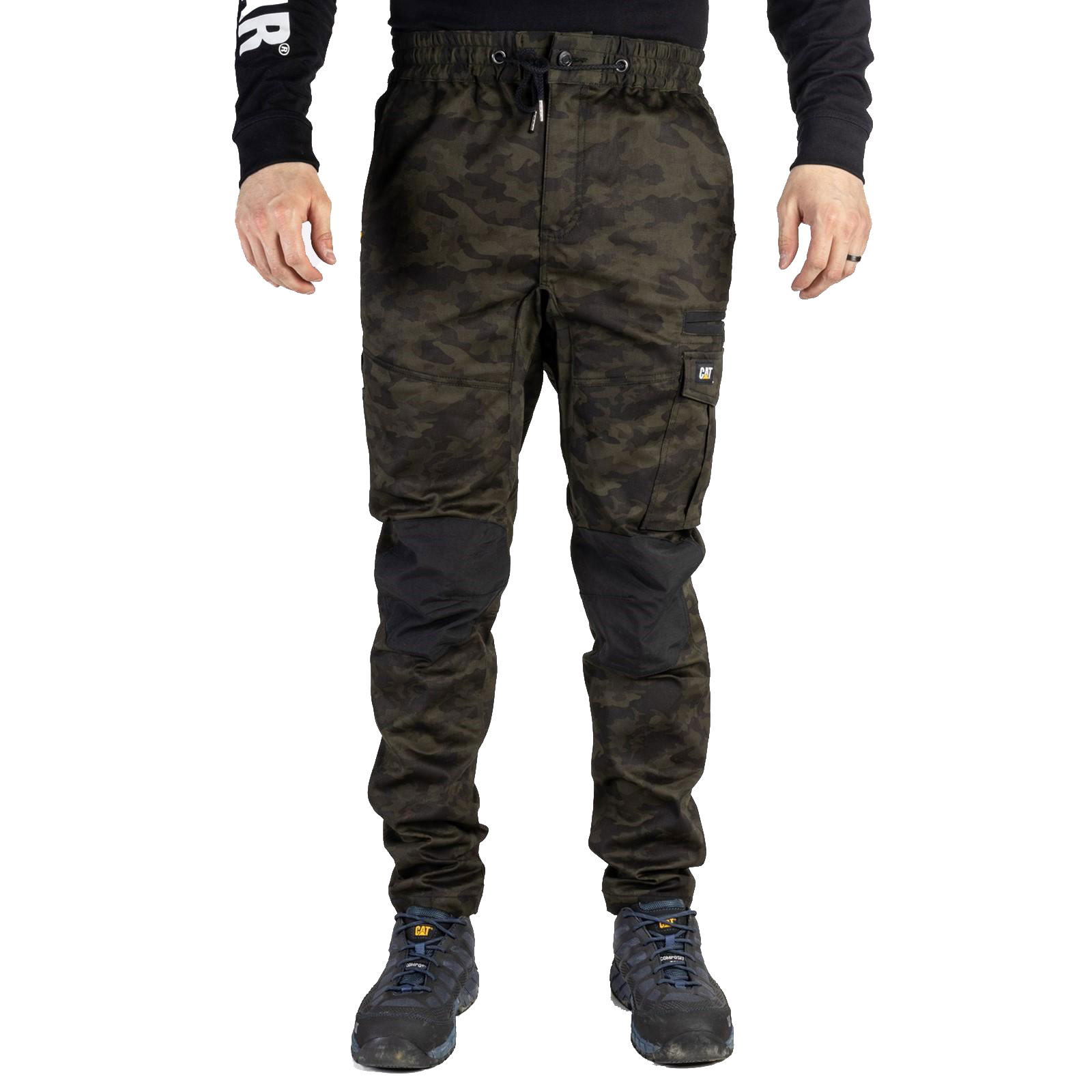 Caterpillar Dynamic Trousers (Regular) Men's Size 30 In Night Camo