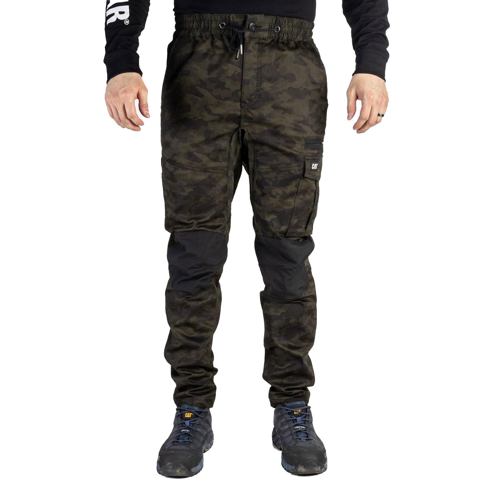 Caterpillar Dynamic Trousers (Long) Men's Size 30" In Night Camo