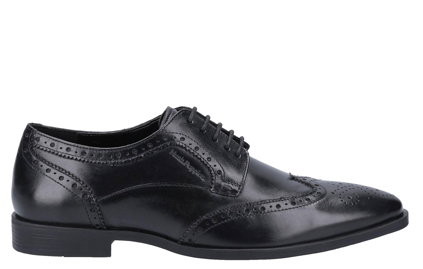 Hush Puppies Elliot Memory Foam Men's Shoes Men's | Brogues  | Black  | UK Size 8