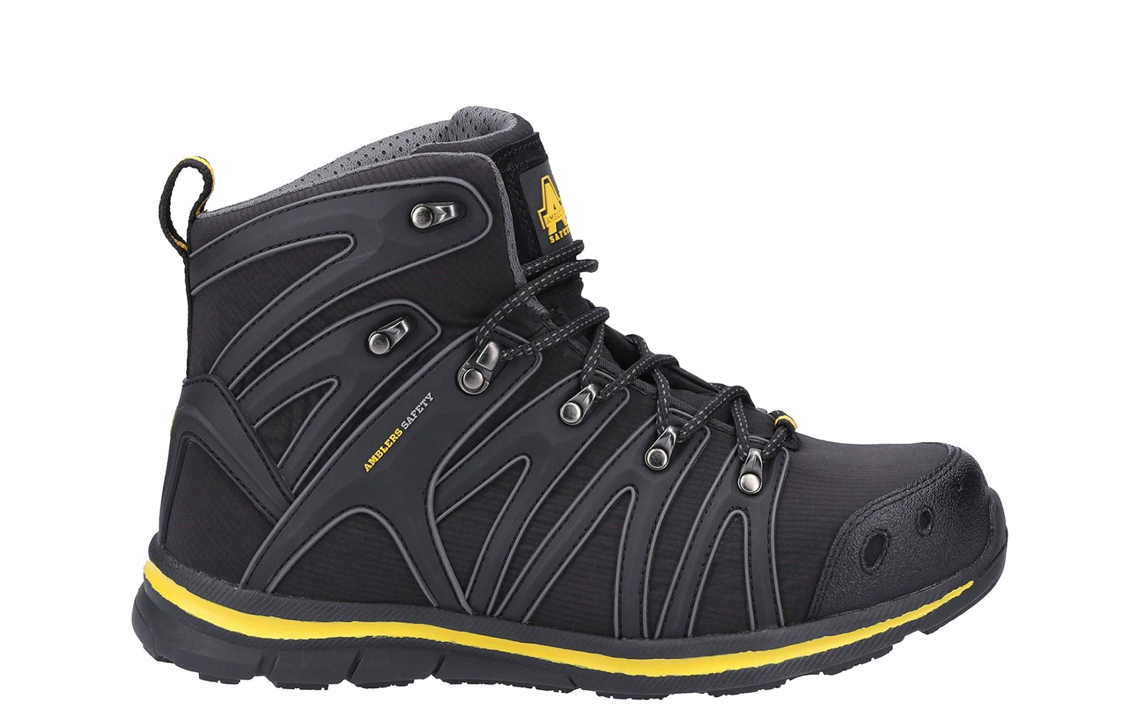 Amblers Safety As254 Safety Boots Men's | Safety Footwear  | Black  | UK Size 11