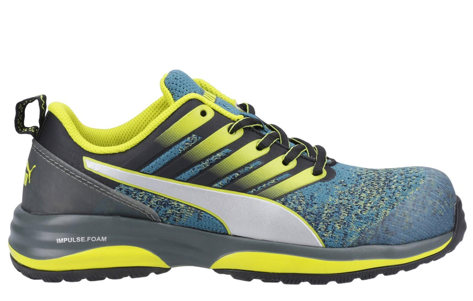 Puma Charge Low Safety Men's | Safety Footwear  | Green/Combined  | UK Size 5