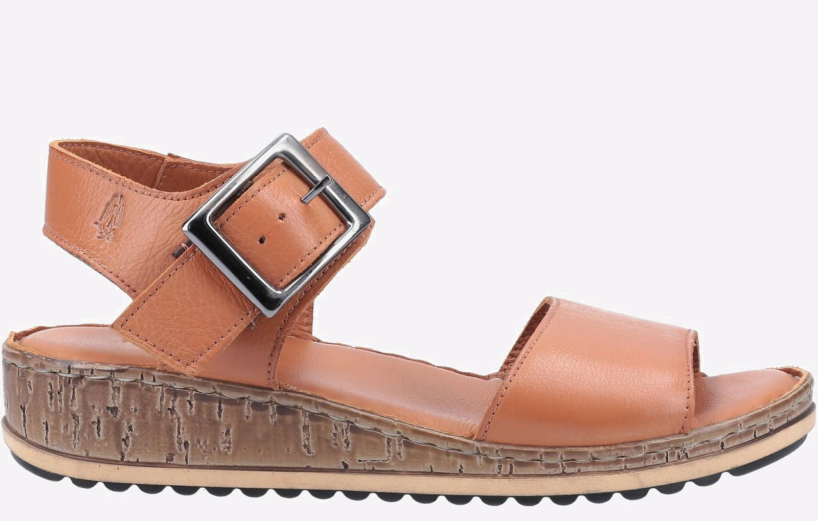 Hush Puppies Ellie Leather Womens Sandals | Sandals  | Tan  | UK Size 8