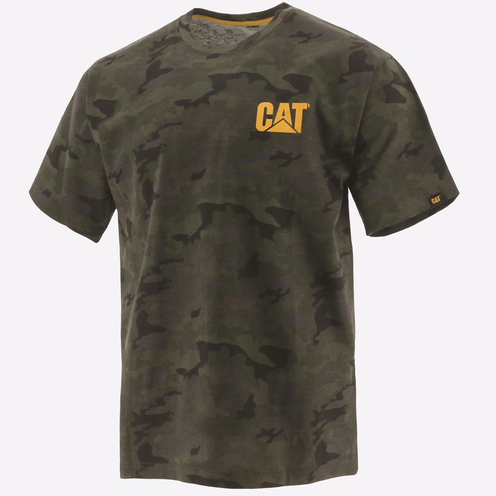 Caterpillar Trademark T-Shirt Mens - GRD-32227-55212-07