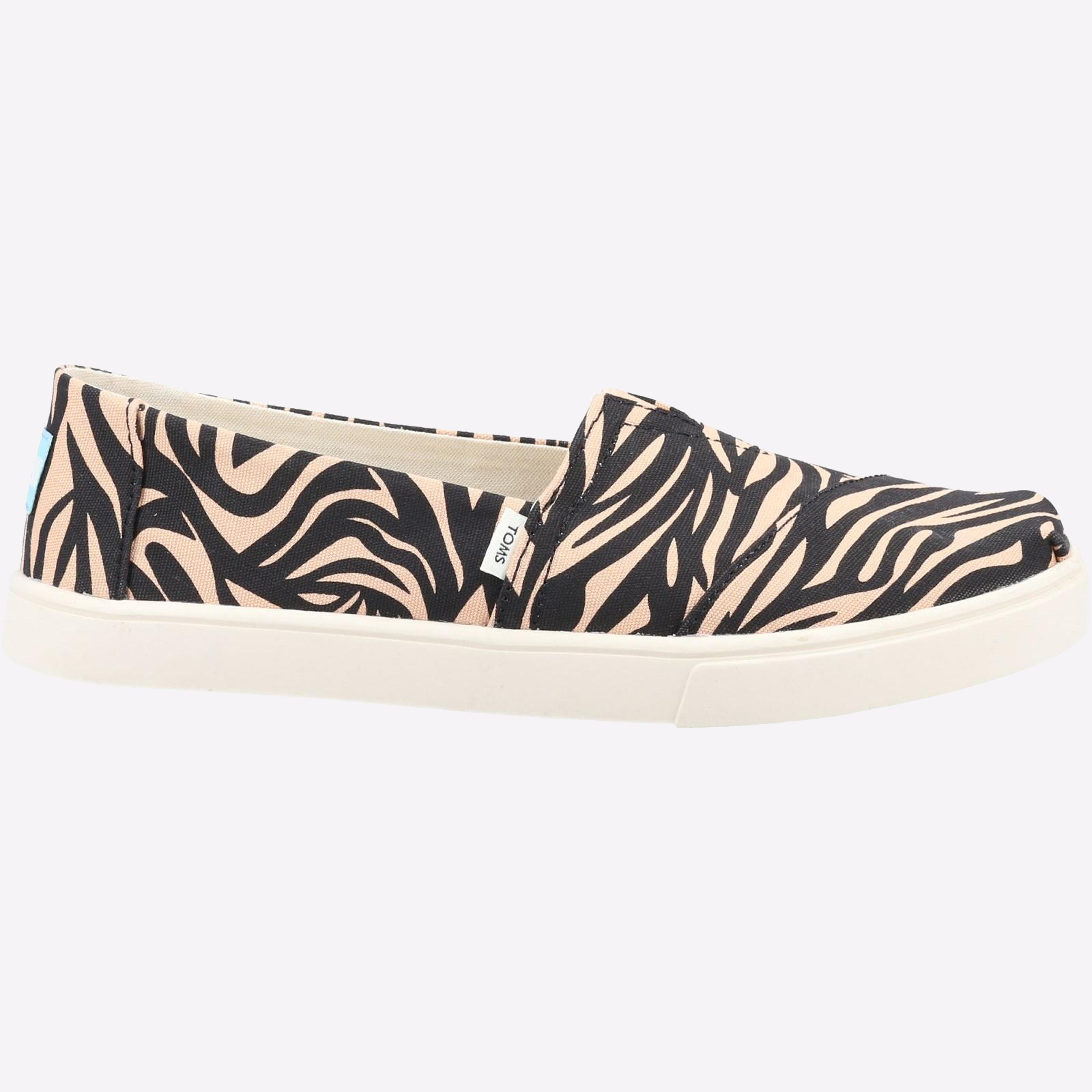 Toms Alpargata Cupsole Tiger Stripes Slip On Womens  - GRD-32528-55640-08