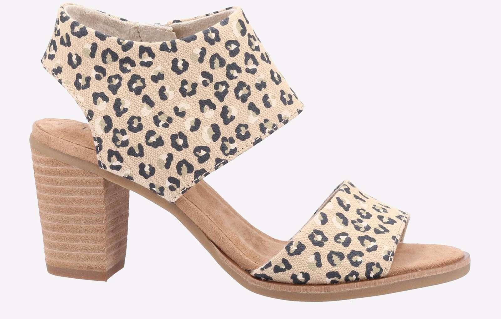 Toms Majorca Cutout Textured Cheetah Sandal Womens  - GRD-32535-55647-08