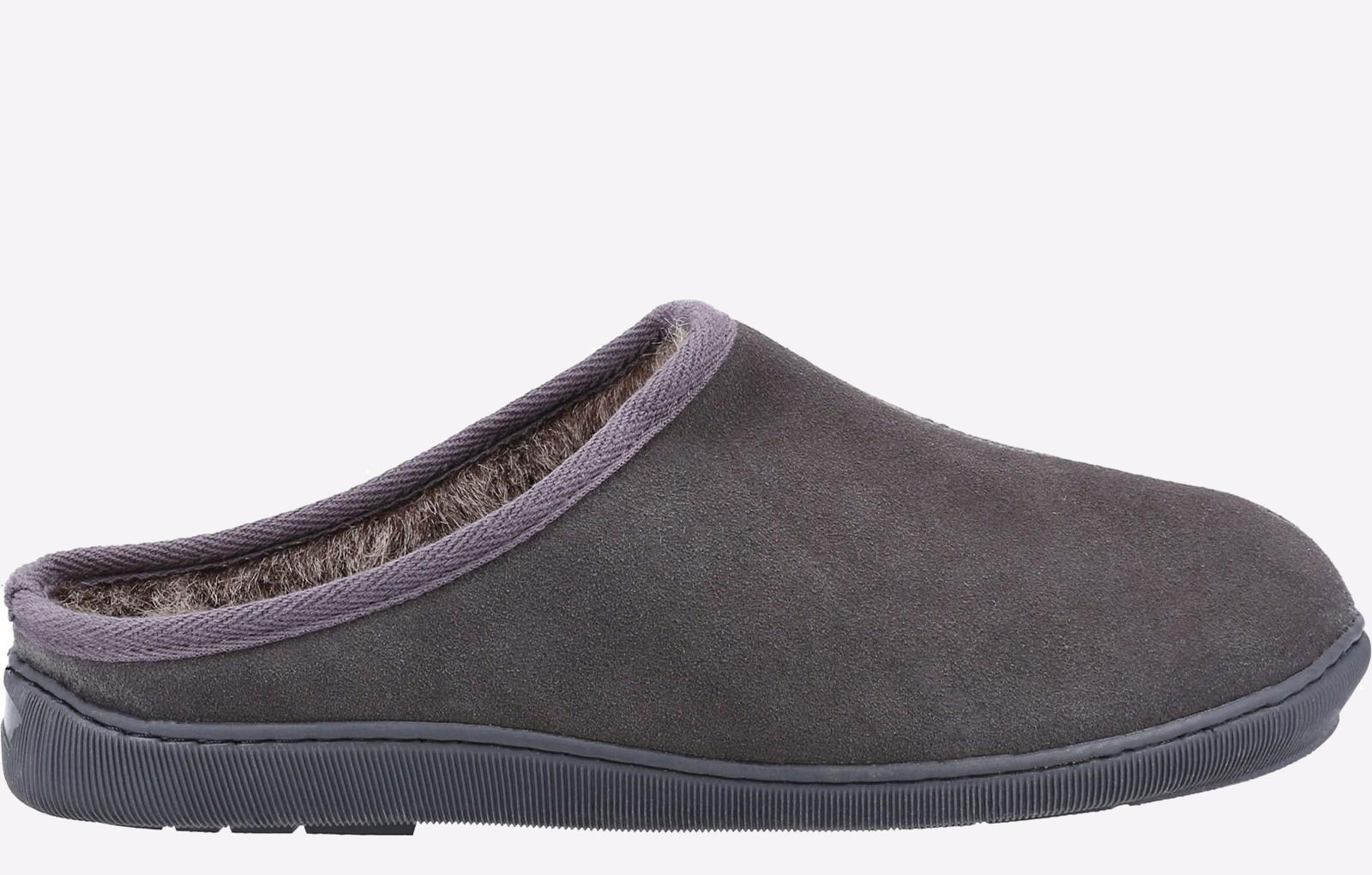 Hush Puppies Ashton Memory Foam Men's | Slippers  | Grey  | UK Size 8