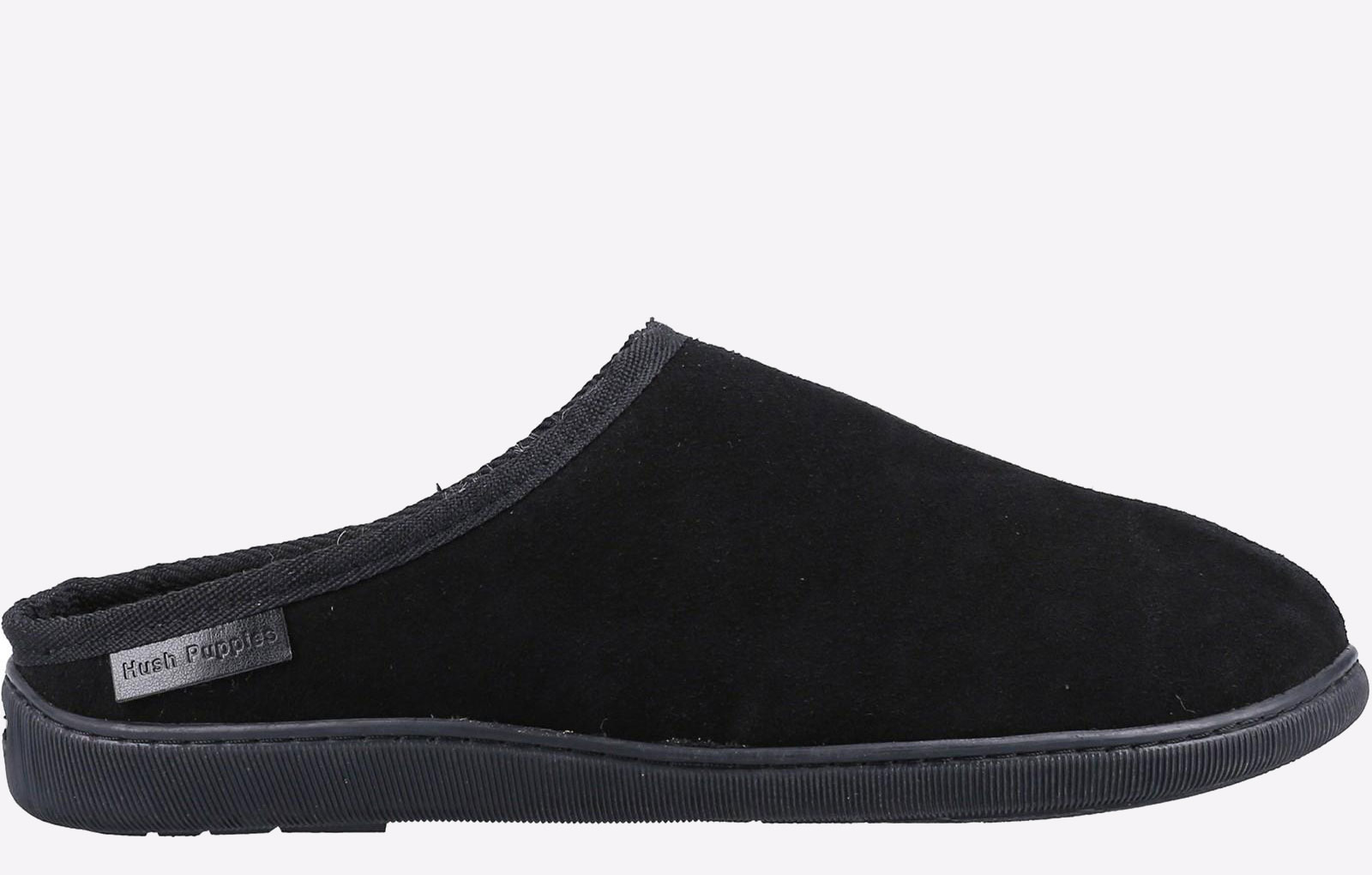 Hush Puppies Ashton Memory Foam Men's Slippers Men's | Slippers  | Black  | UK Size 12