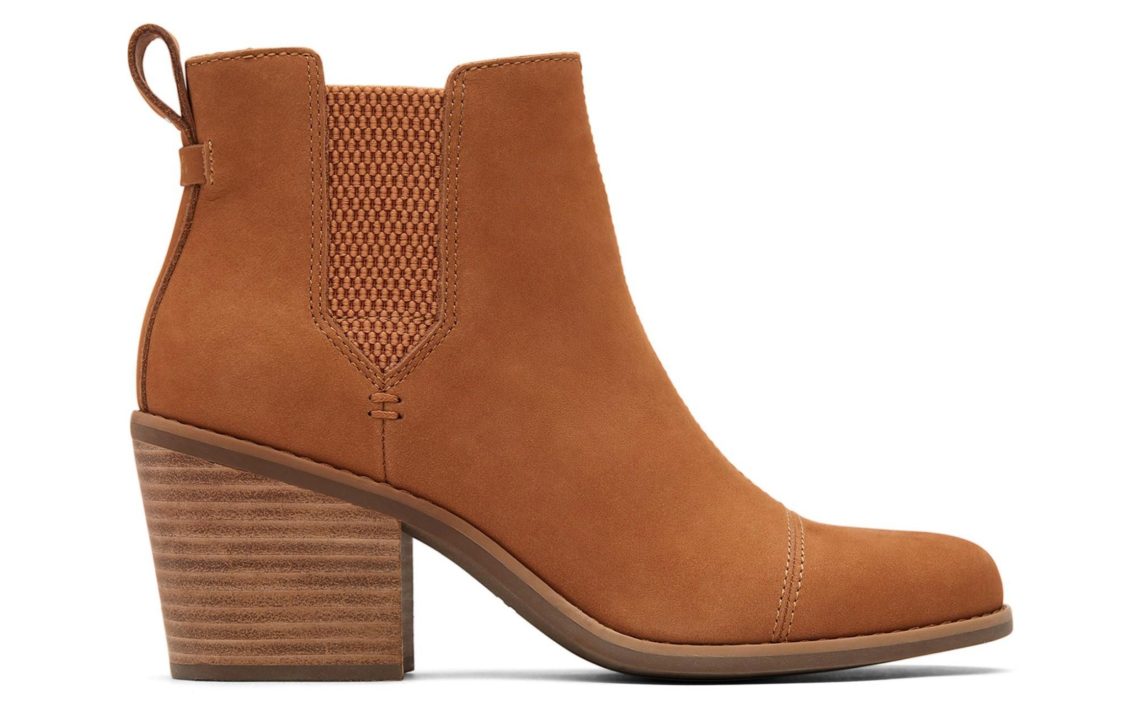 Toms Everly Boot Womens | Slip On Shoes  | Tan Oiled Nubuck  | UK Size 4