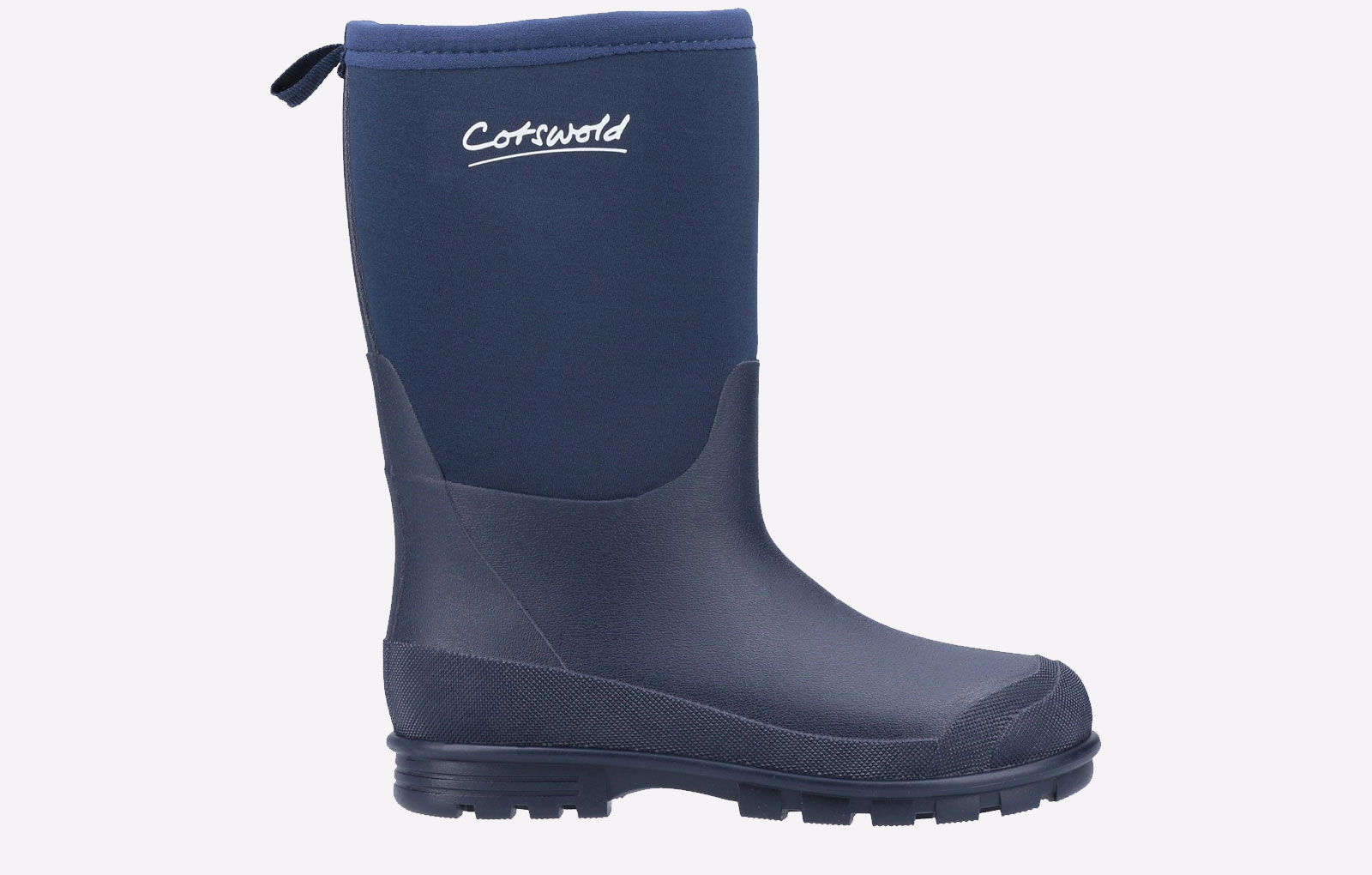 Cotswold Hilly Waterproof Neoprene Wellington Kids | Wellingtons  | Blue  | UK Size 8.5