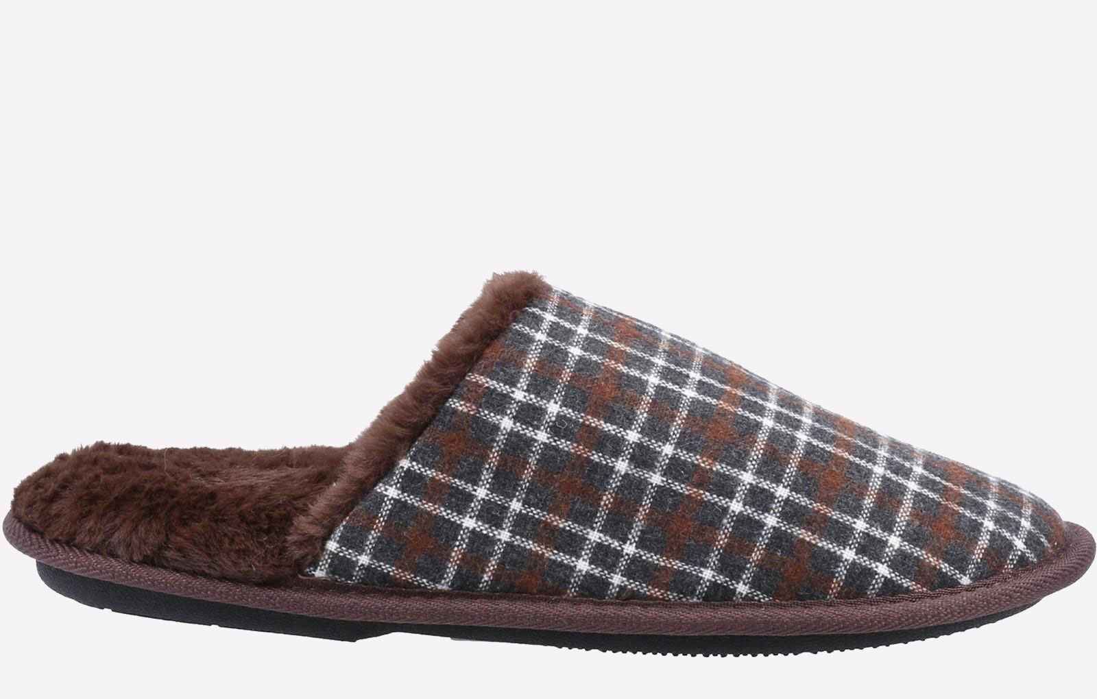 Fleet & Foster Rhys Mule Slipper Mens - GRD-33534-57354-12