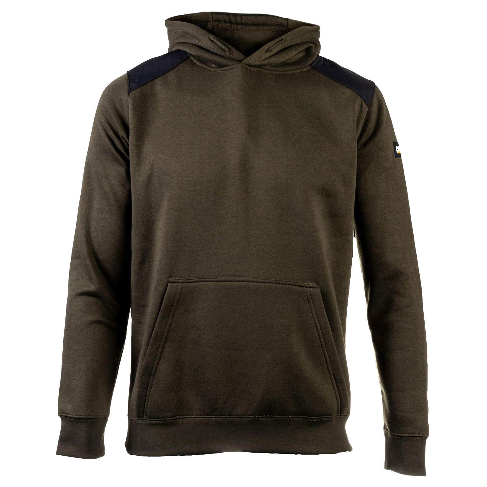 Caterpillar Essentials Hooded Sweatshirt Men's Trainers, Size XXL In Army Moss