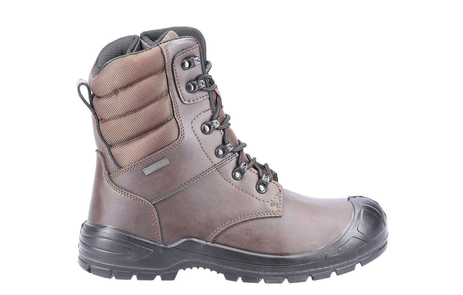 Amblers 240 Waterproof Leather Safety Boot Men's | Safety Boots  | Brown  | UK Size 13