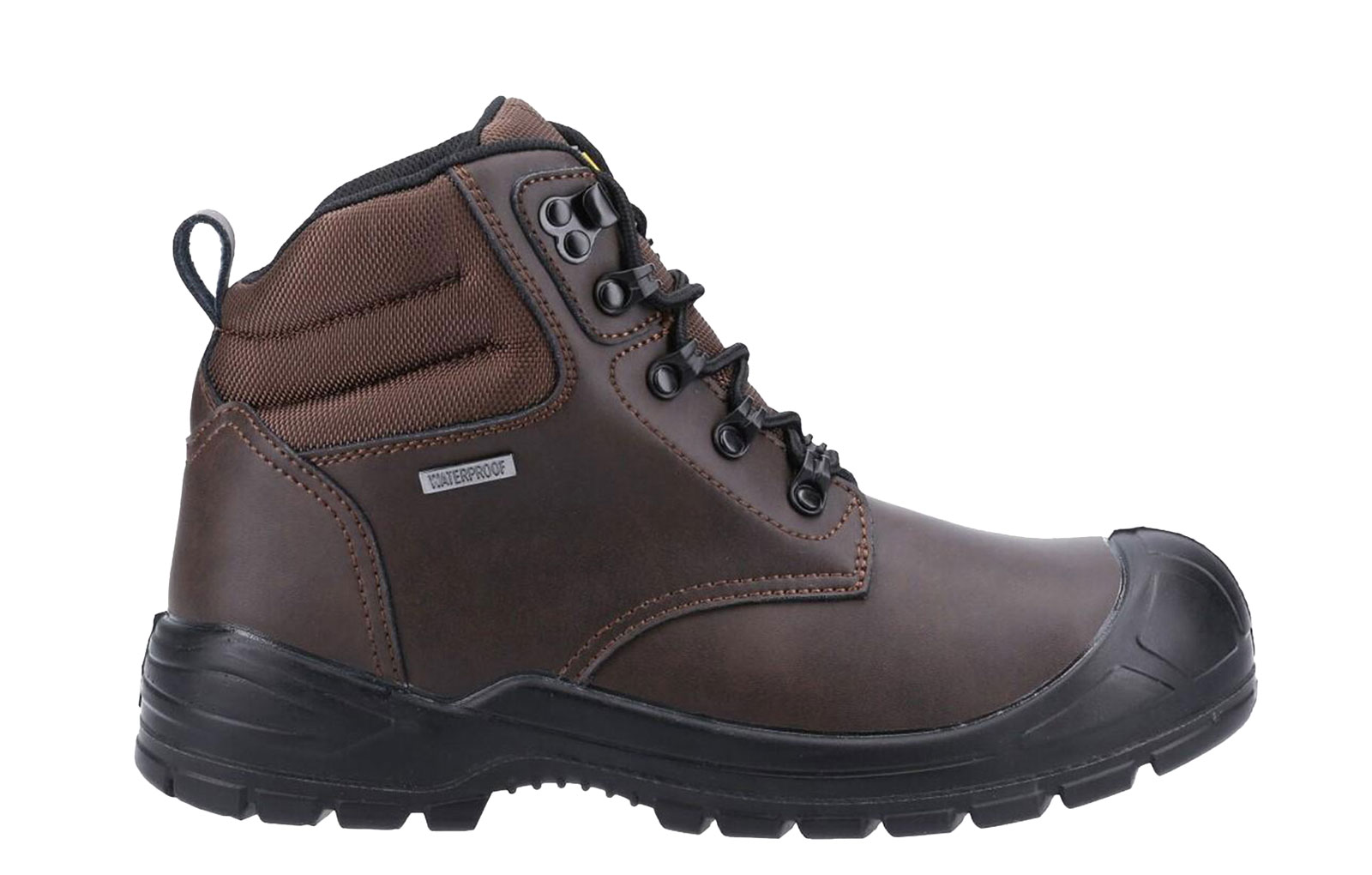 Amblers Safety 241 Waterproof Safety Boots | Safety Boots  | Brown  | UK Size 11