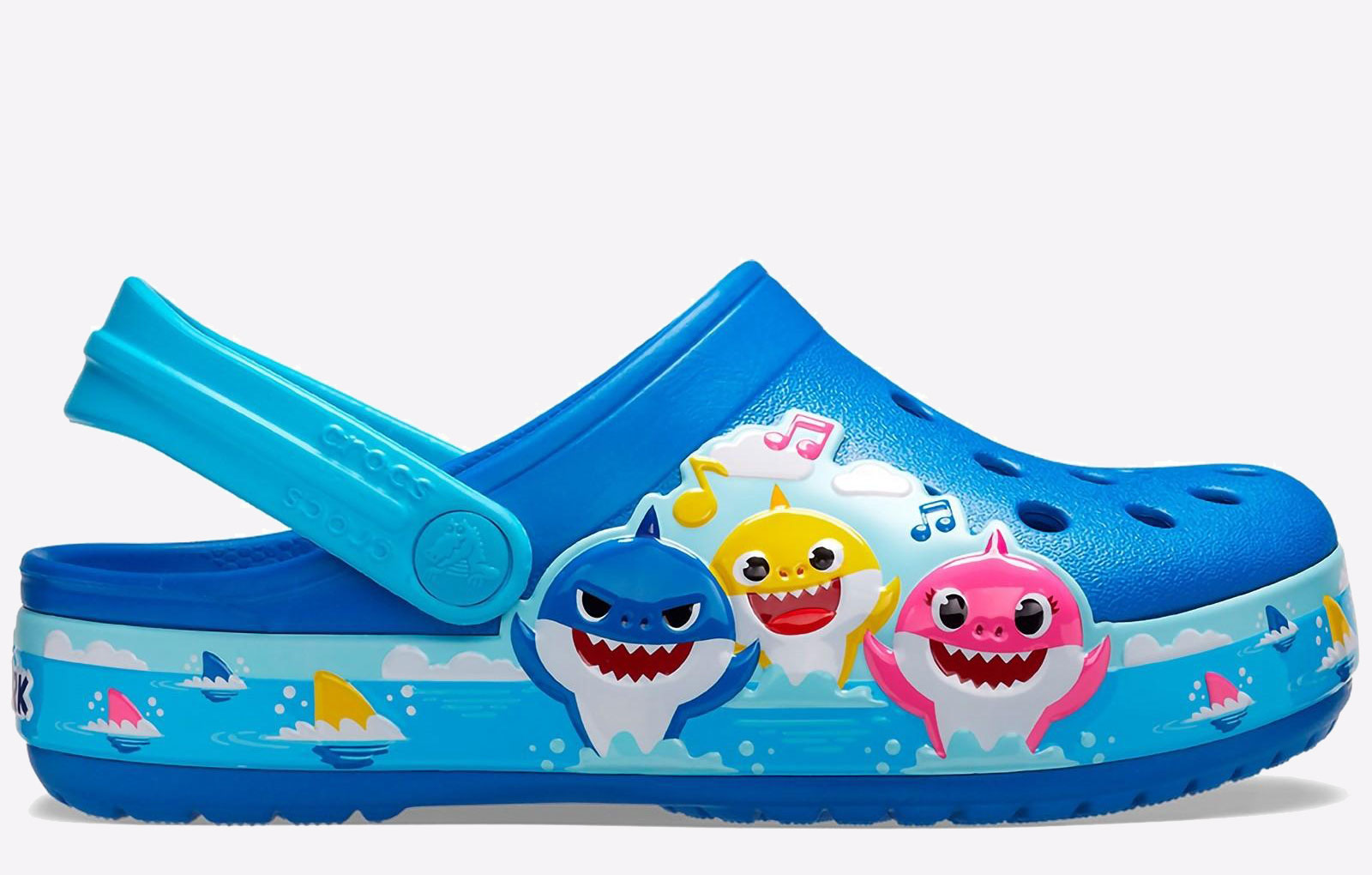 Crocs Baby Shark Band Clog Infants - GRD-34579-59162-07