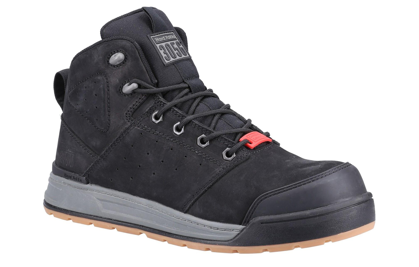 Hard Yakka 3056 Memory Foam Men's | Safety Footwear  | Black  | UK Size 14