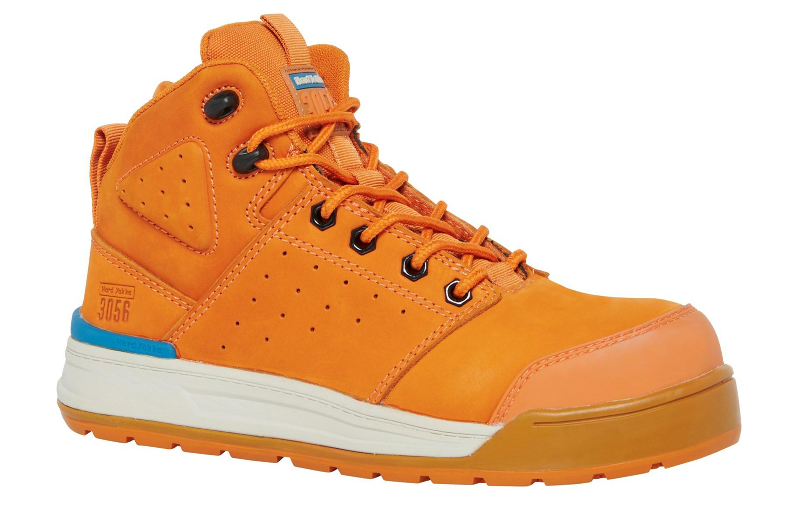 Hard Yakka 3056 Pr Memory Foam Womens Safety Boots | Safety Footwear  | Orange  | UK Size 7