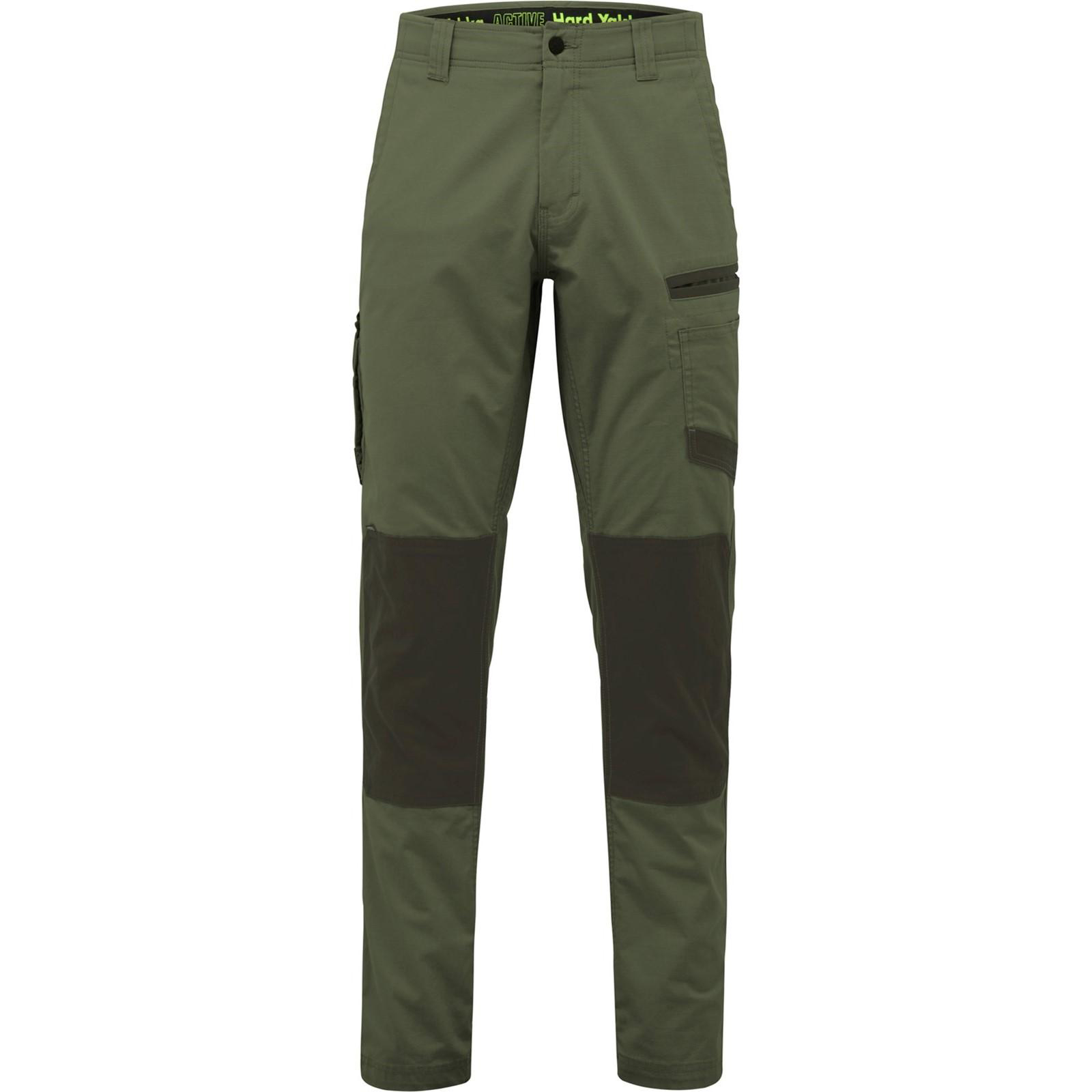 Hard Yakka Raptor Active Trosuers Men's Trainers, Size 42 In Military Green