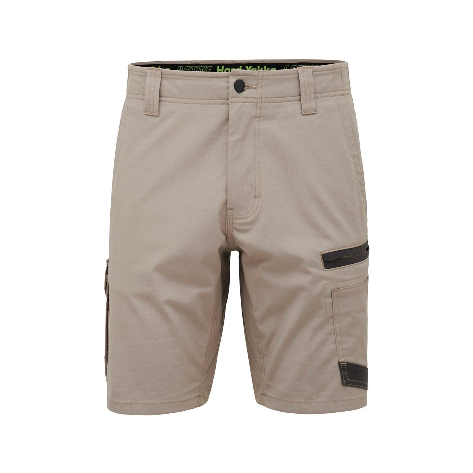 Hard Yakka Raptor Active Shorts Men's   Size: 4 Colour : Desert