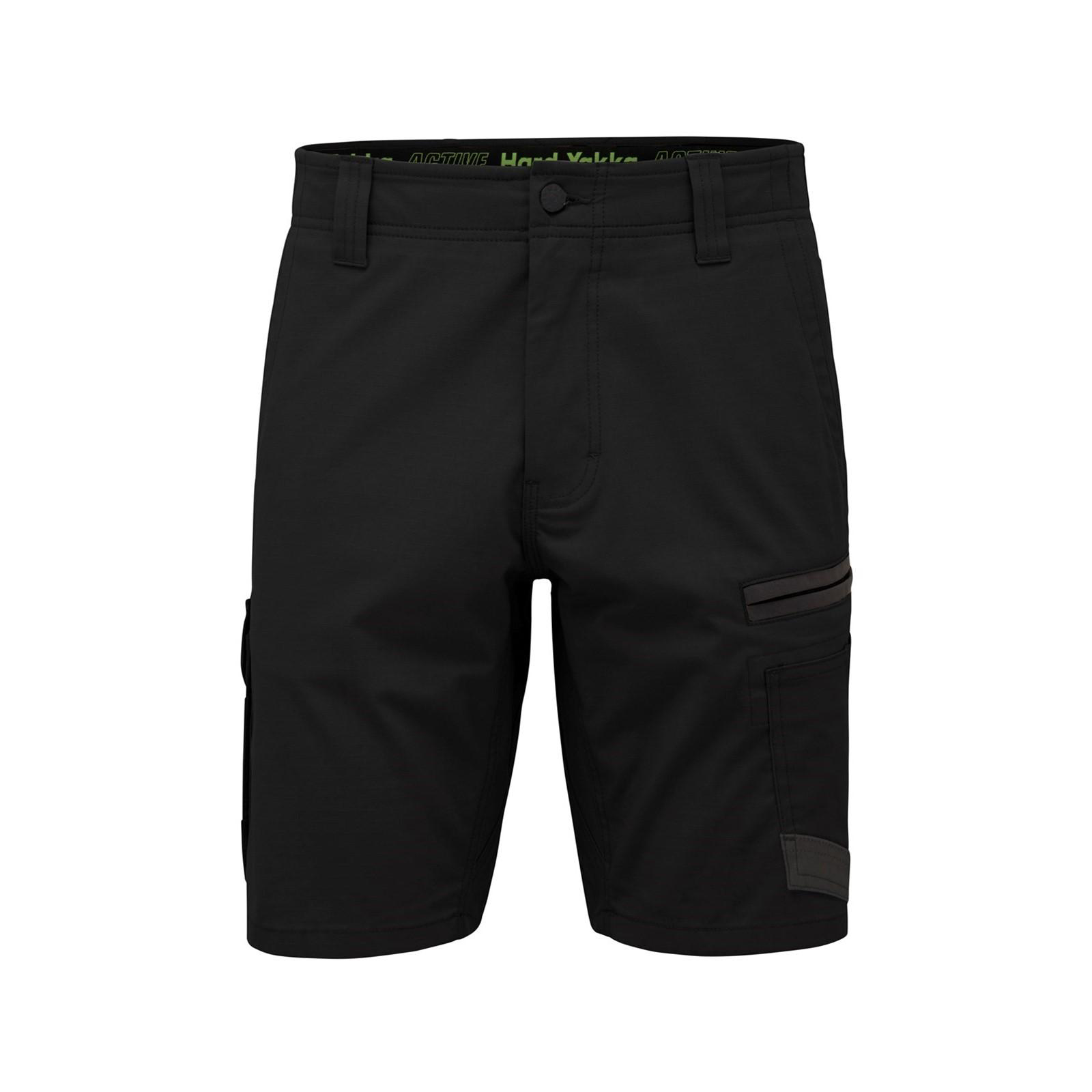 Hard Yakka Raptor Active Shorts Men's   Size: 3 Colour : Black