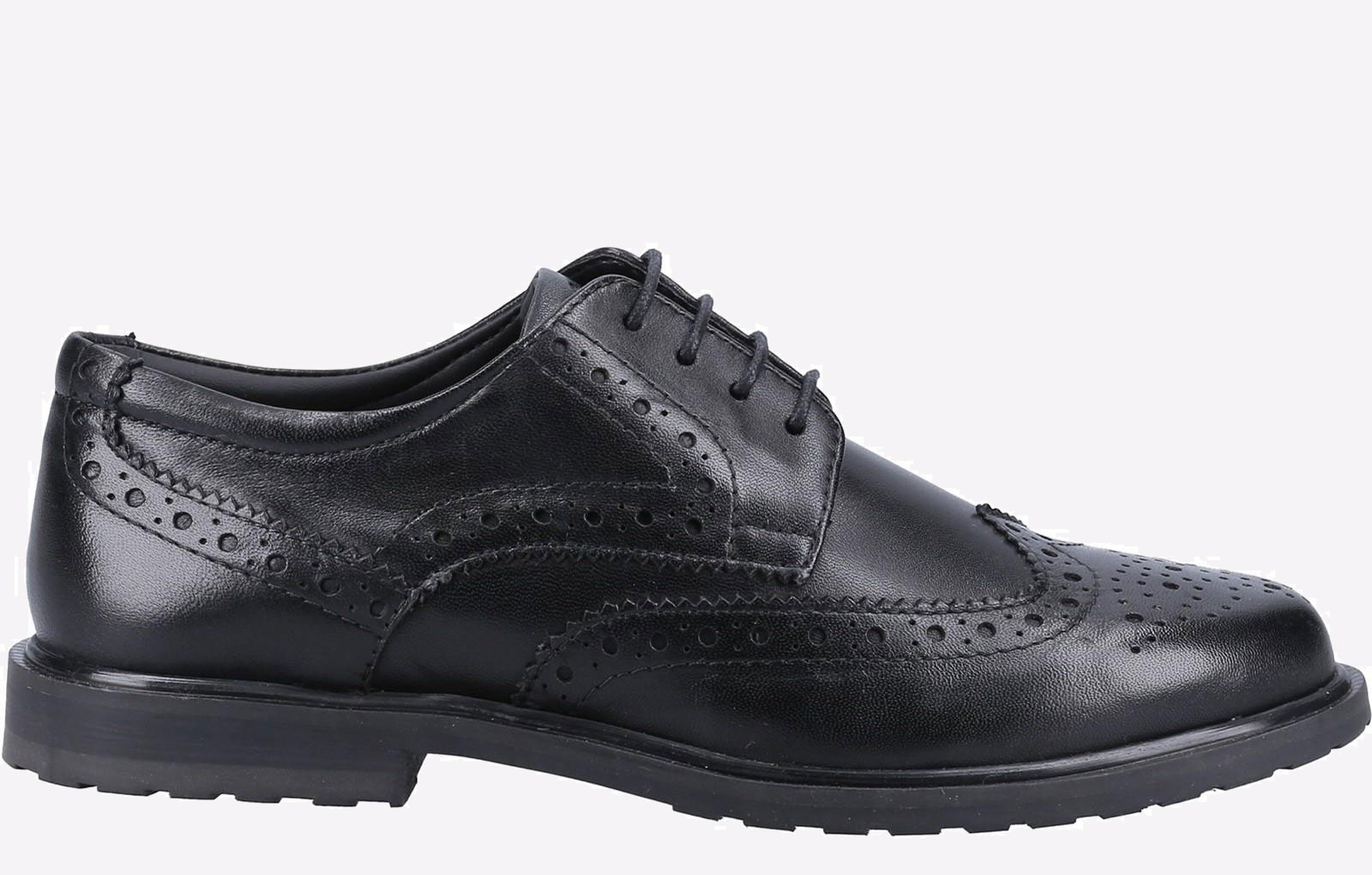 Hush Puppies) Mens Hush Puppies Lace Up Brogues in Black | DEICHMANN