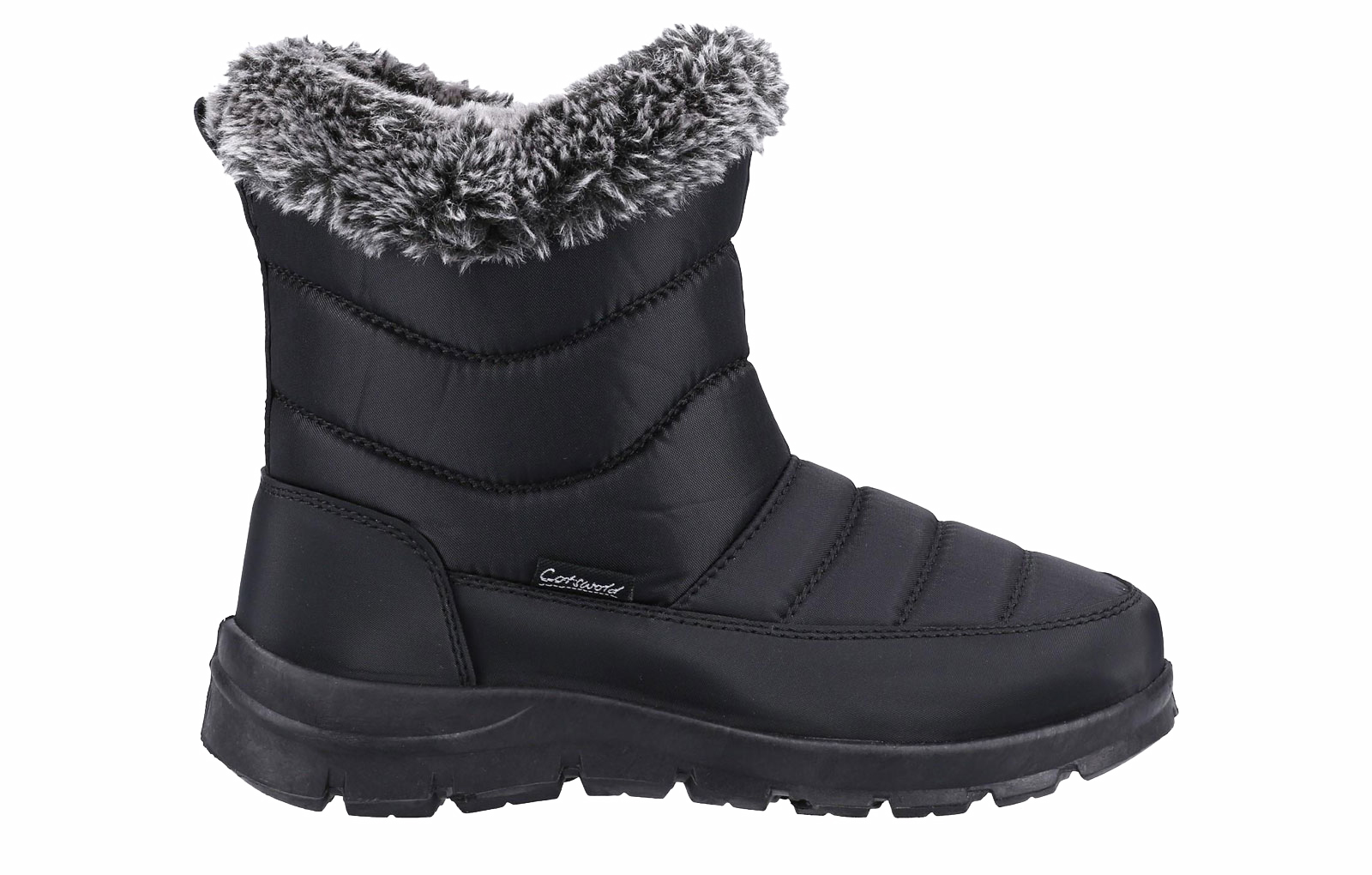 Cotswold Longleat Water-Resistant Womens Wellingtons | Boots  | Black  | UK Size 5
